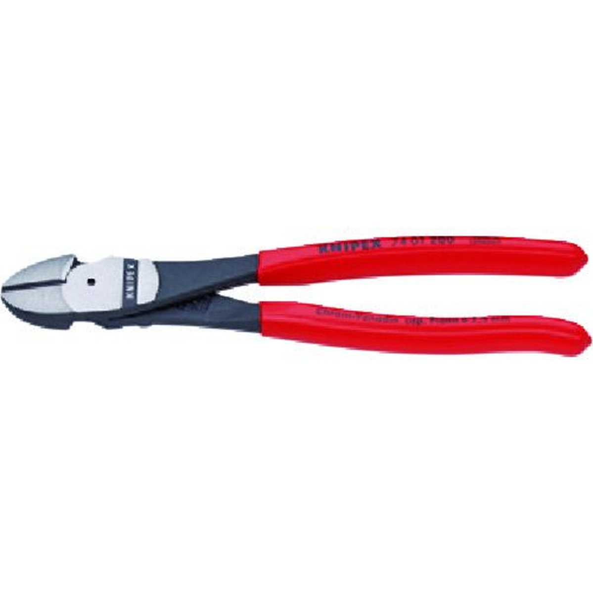 【期間限定!対象商品P2～20倍】 ＫＮＩＰＥＸ　強力型ニッパー　２００ｍｍ　1丁 (7401200)