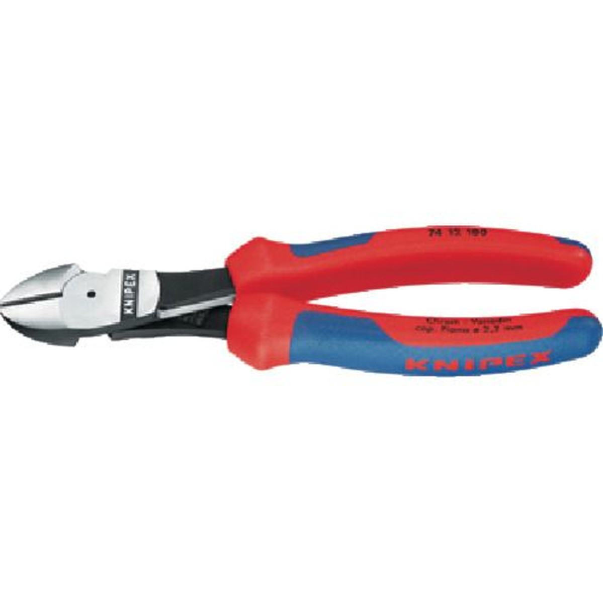【SS押さえる 38万商いもの以上10%OFF】 ＫＮＩＰＥＸ 豪然たる型ニッパー 発条付 １６０粍 1丁 (7412160)