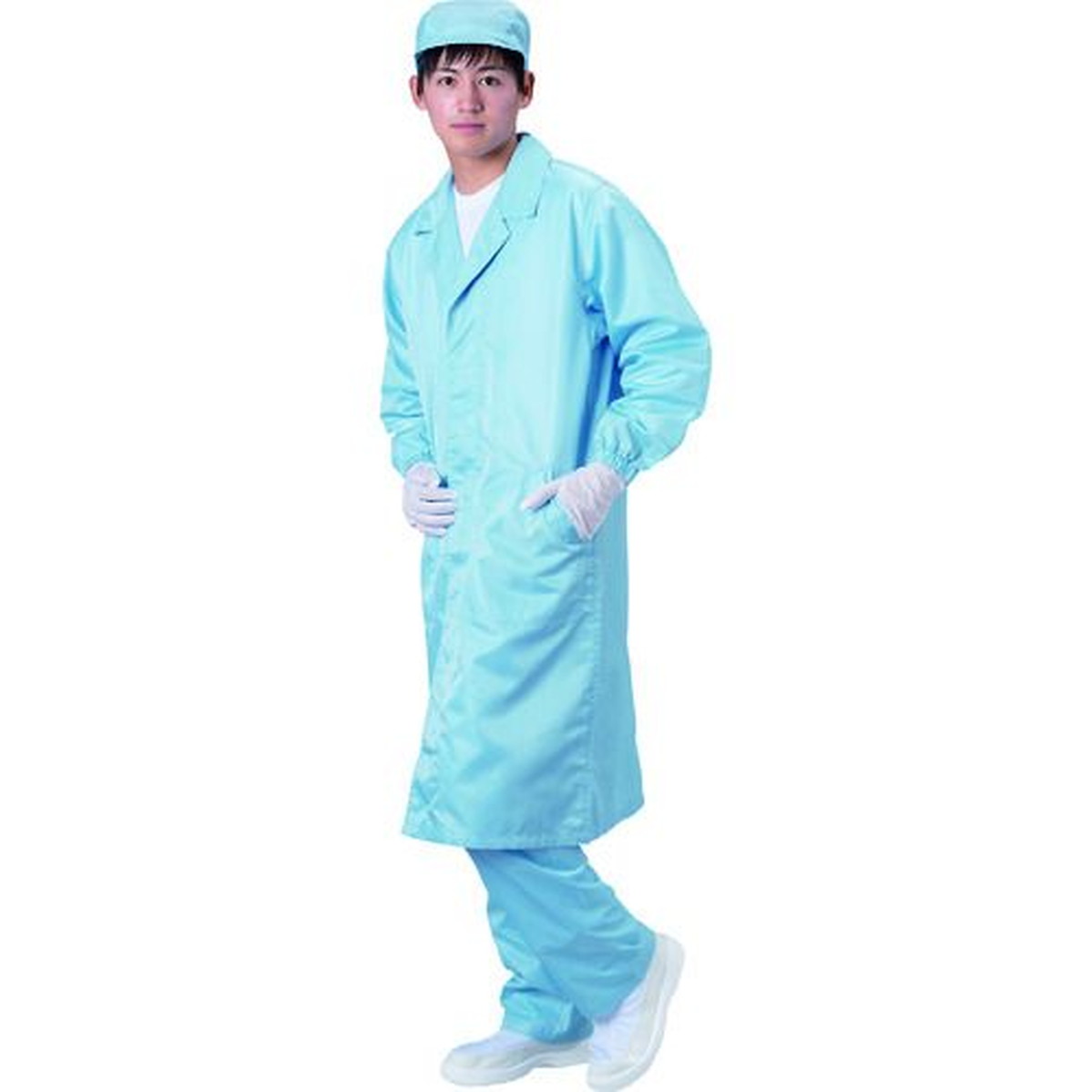 【SS押さえる 38万商いもの以上10%OFF】 ＢＬＡＳＴＯＮ 厚地の外套（仕立て屋色つや・名取り草）－青－Ｓ 1着 (BSC61001BS)