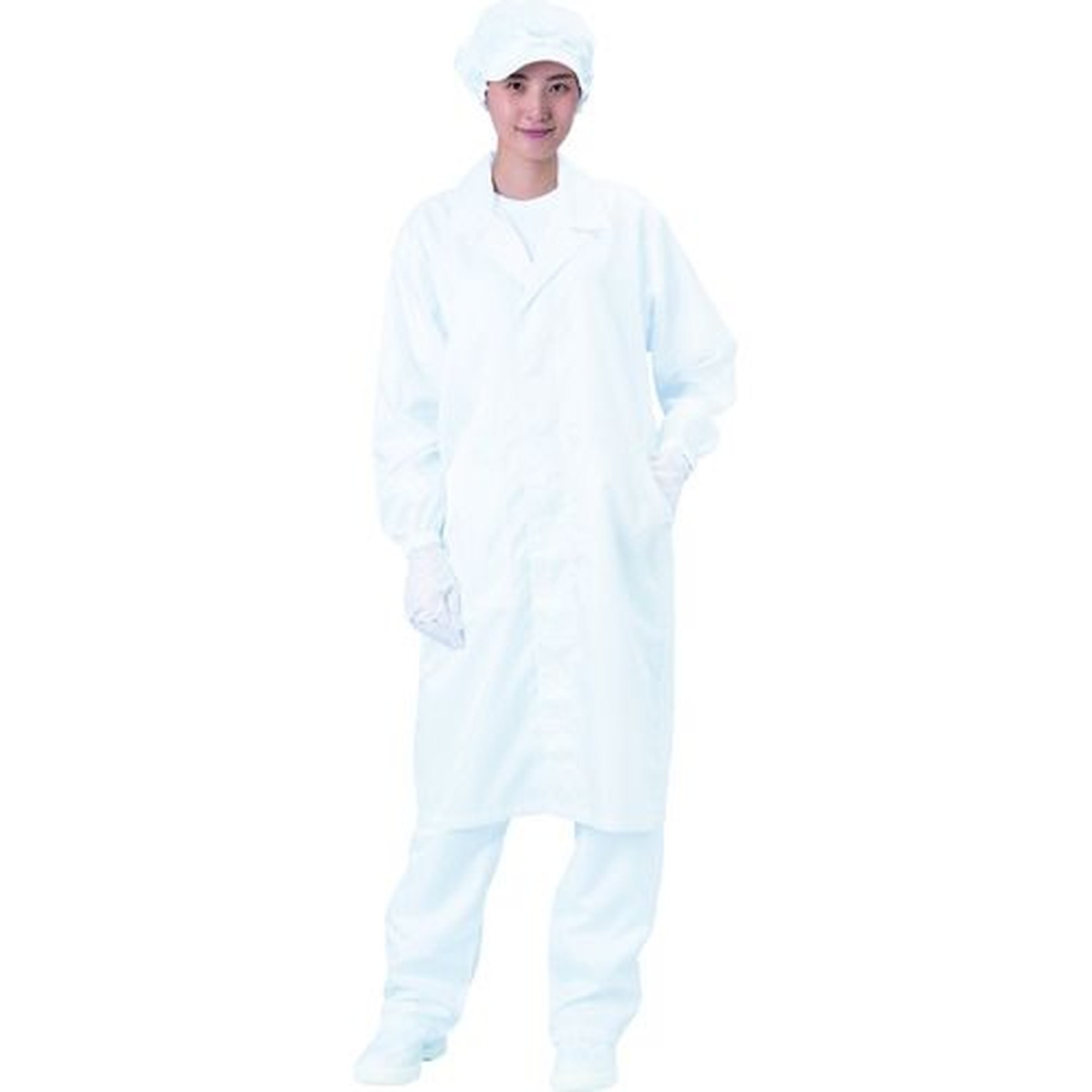 【SS押さえる 38万商いもの以上10%OFF】 ＢＬＡＳＴＯＮ 厚地の外套（仕立て屋色つや・名取り草）－白－Ｓ 1着 (BSC61001WS)
