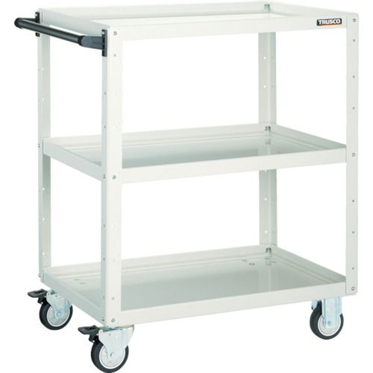 【SS制限事項 38万商いもの以上10%OFF】 ＴＲＵＳＣＯ 物の具手押し車 鷲手押し車 ６００Ｘ４００ＸＨ７４０ ウレタン拷問台 白いこと 1台 (EGW763UW)