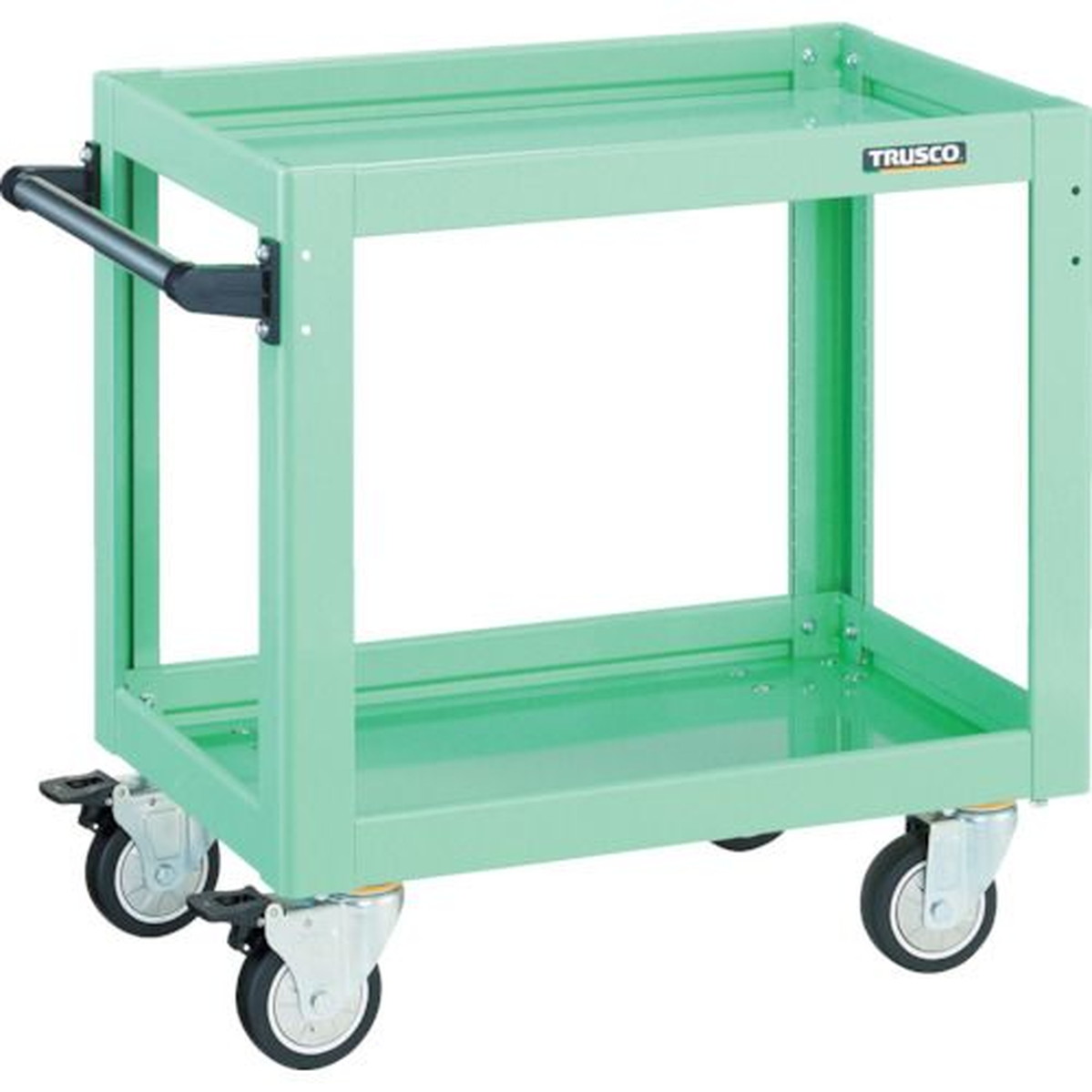 【SS押さえる 38万商いもの以上10%OFF】 ＴＲＵＳＣＯ 手道具手押し車 海豚 ６００×４００ ４輪自在 ウレタン拷問台 白いこと 1台 (DLWS662UJW)