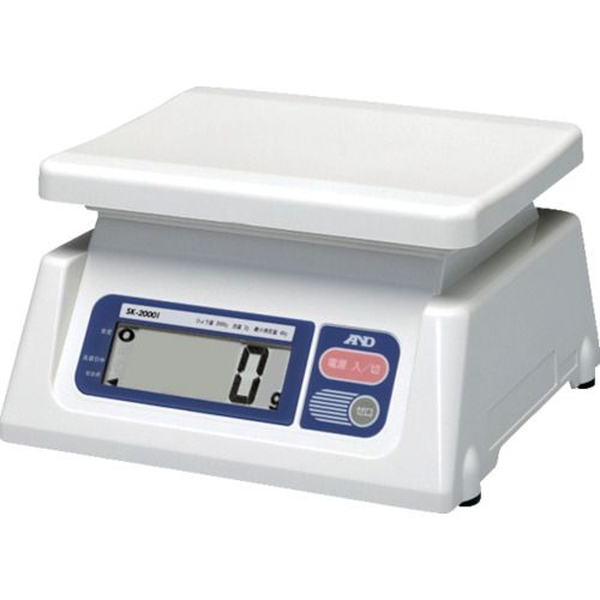 【期間限定!対象商品P2～20倍】 Ａ＆Ｄ　デジタルはかり（検定付・２区）　ひょう量２ｋｇ　1台 (SK2000IA2)