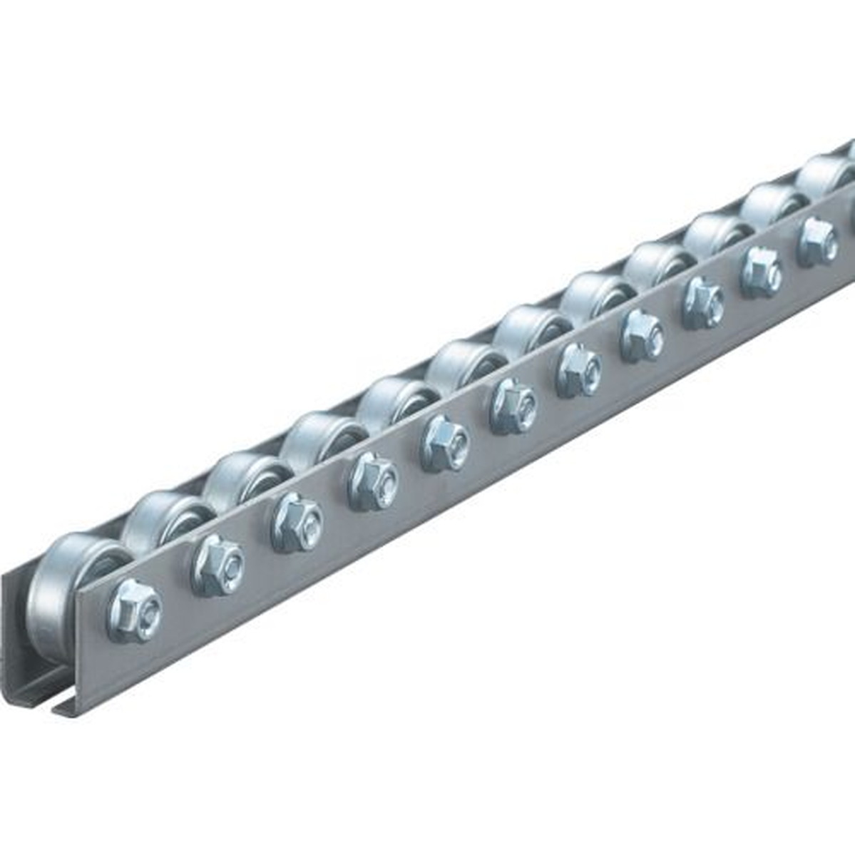【期間限定!対象商品P2～20倍】 ＴＲＵＳＣＯ ホイールコンベヤ プレス製Φ２５．４Ｘ９ Ｐ３０ＸＬ２０００ 1台 (V2509P-30-2000)