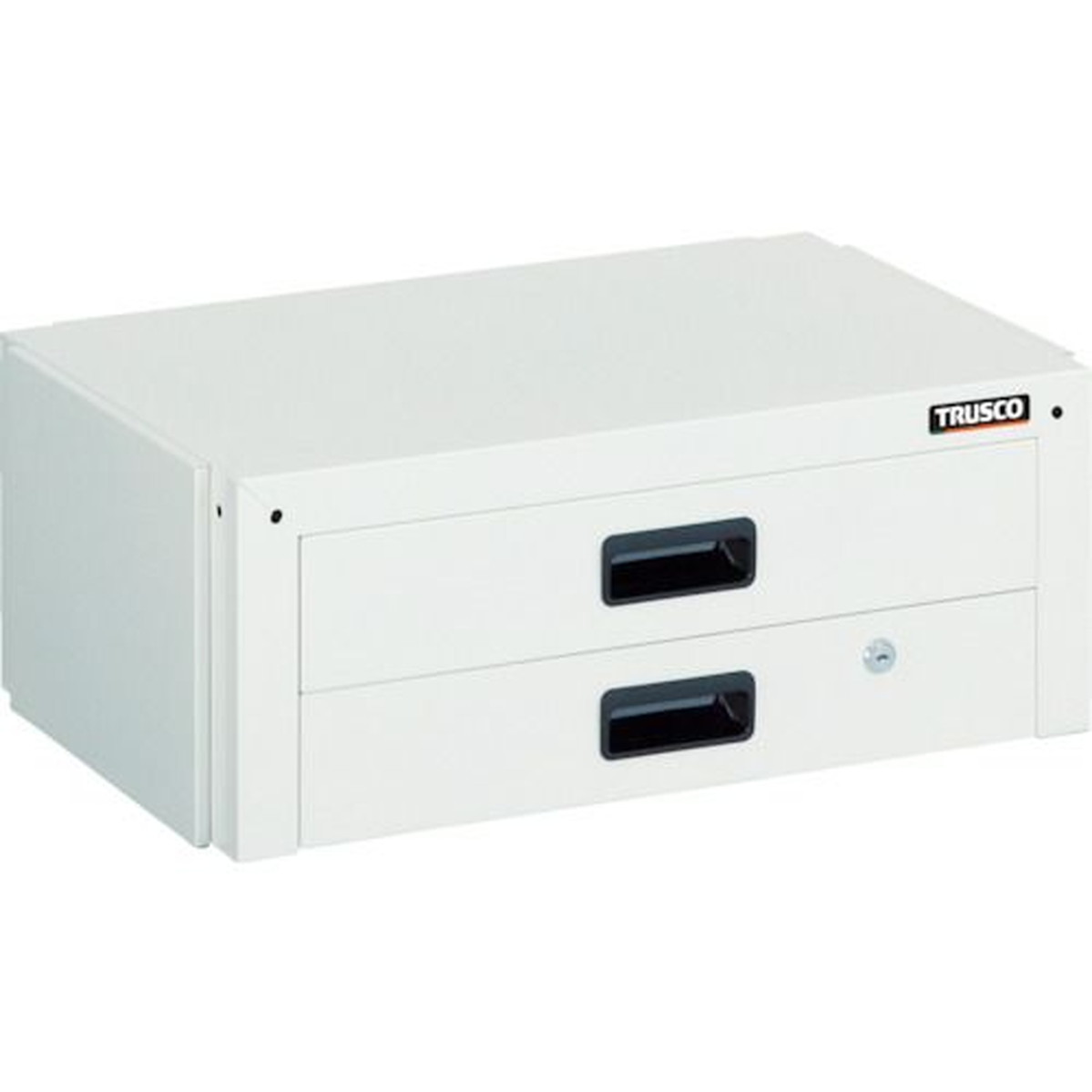 【期間限定!対象商品P2～20倍】 ＴＲＵＳＣＯ　ツールワゴン　ドルフィン用引出　２段　６００Ｘ４００　ヤンググリーン　1台 (DLWS64XYG)
