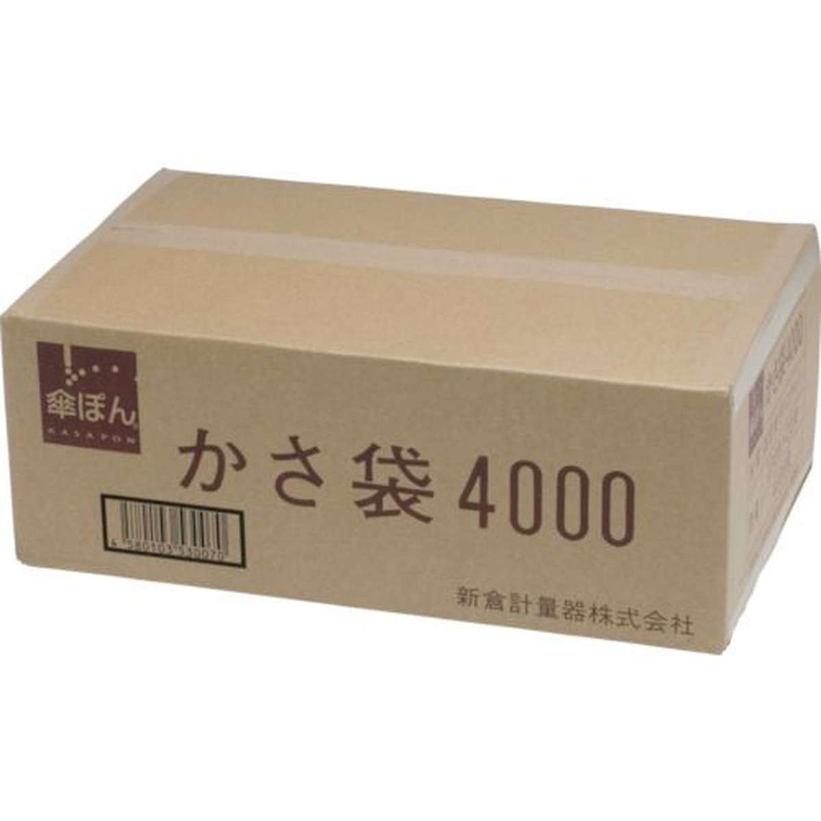【SS押さえる 38万商いもの以上10%OFF】 ニイクラ 傘ぽん 長傘専用袋 １箱４０００枚入 1箱 (KPH4000)