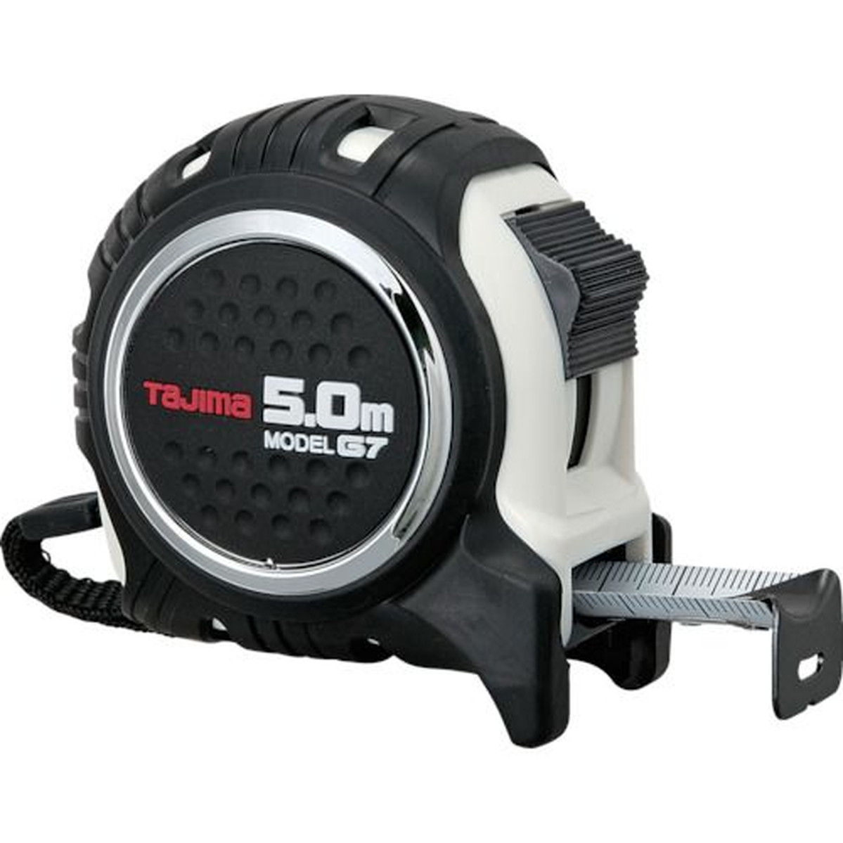 【期間限定!対象商品P2～20倍】 タジマ　Ｇ７ロック２５　５．０ｍ　メートル目盛　黒／白　1個 (G7L2550W)