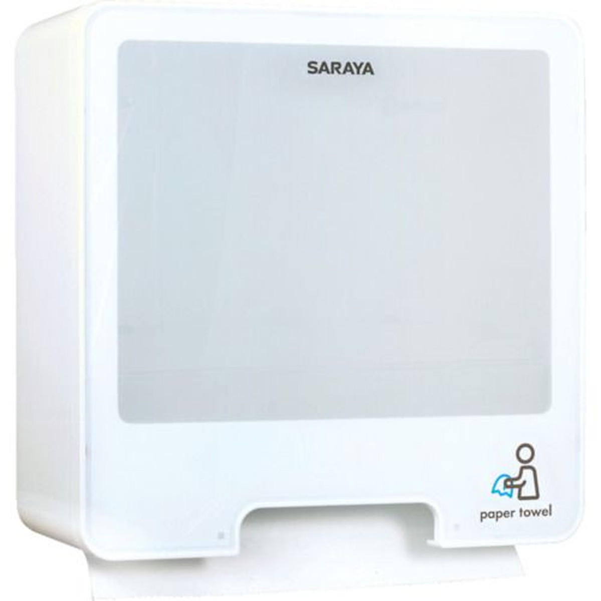 【期間限定!対象商品P2～20倍】 サラヤ　ペーパータオルホルダー　ＰＨ－６００Ｎ　幅２５５×奥行１００×高さ２５５ｍｍ　1個 (52011)