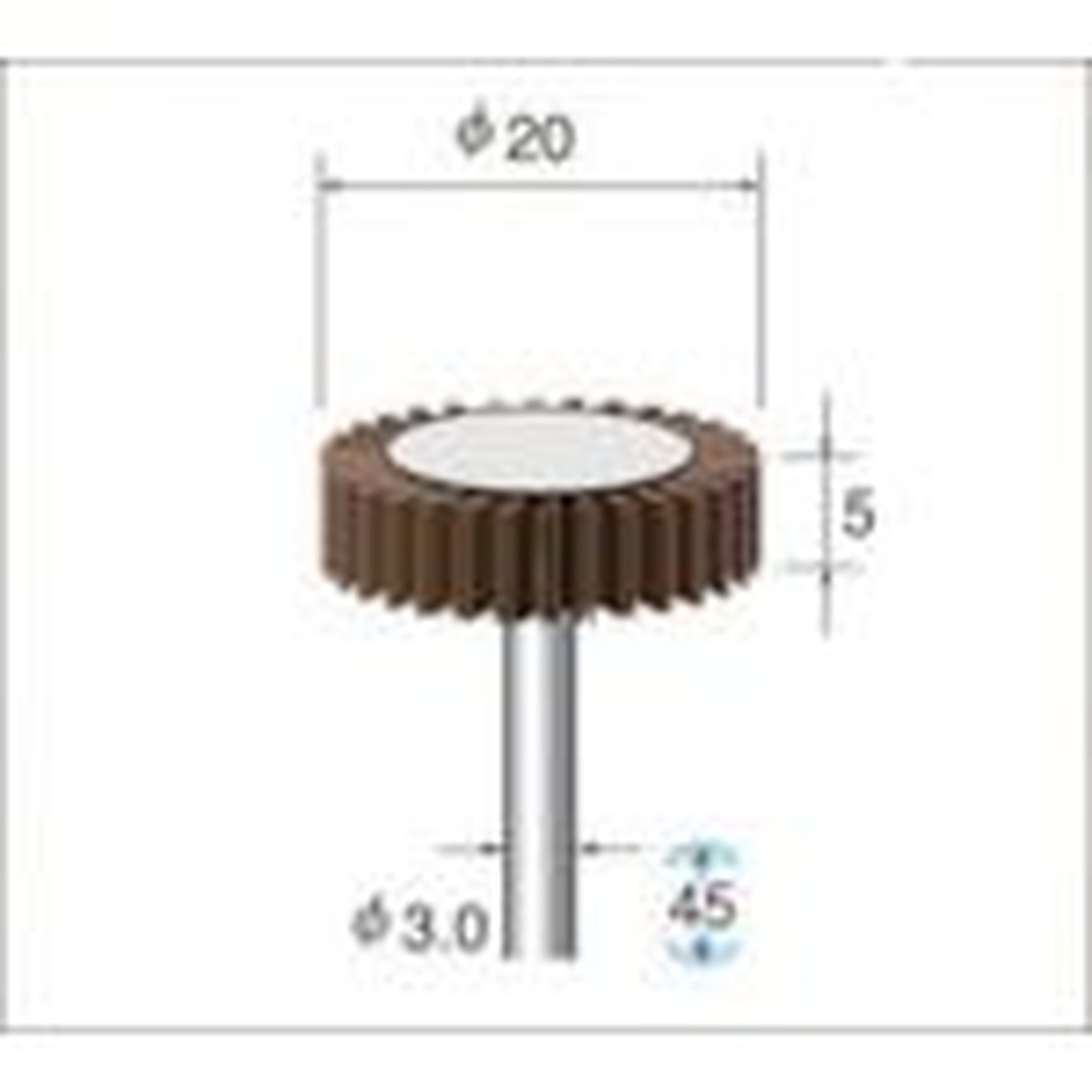【SS押さえる 38万商いもの以上10%OFF】 ナカニシ フラップサンダー ５本入 φ２０×５×軸φ３ ＃１２０ 1Ｐｋ (49143)