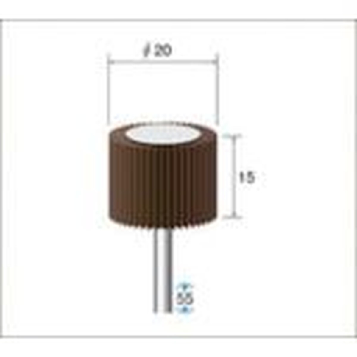 【SS押さえる 38万商いもの以上10%OFF】 ナカニシ フラップサンダー ５本入 φ２０×１５×軸φ３ ＃８０ 1Ｐｋ (49232)