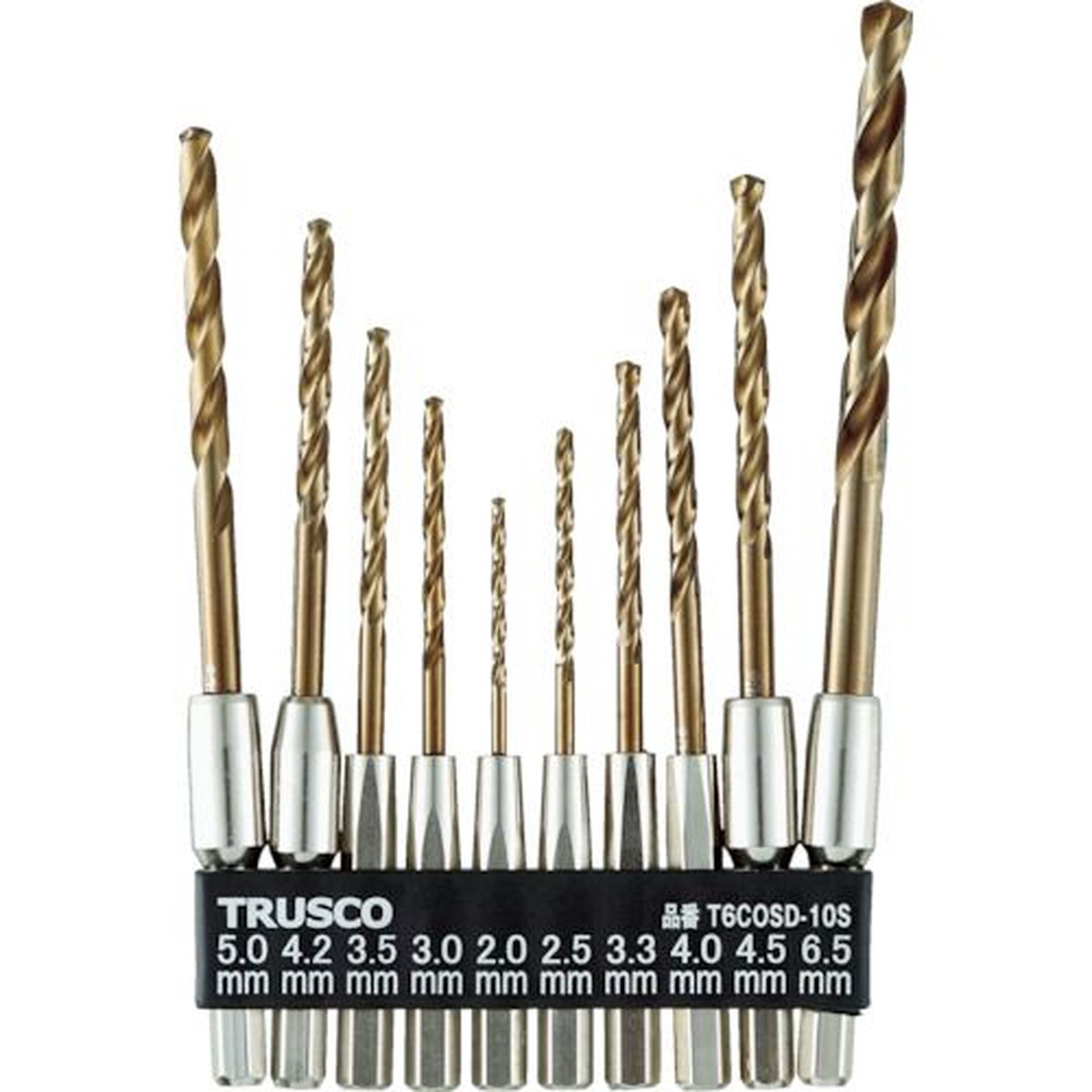 【期間限定!対象商品P2～20倍】 ＴＲＵＳＣＯ　六角軸コバルトドリル　１０本組　1Ｓ (T6COSD10S)