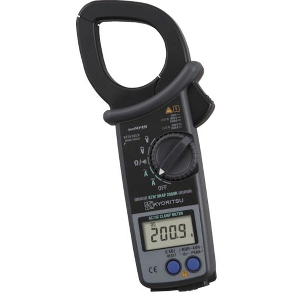 【SS押さえる 38万商いもの以上10%OFF】 ＫＹＯＲＩＴＳＵ ２００９Ｒ ＡＣ／コロンビア特別区クランプメータ（ＲＭＳ） 1台 (KEW2009R)