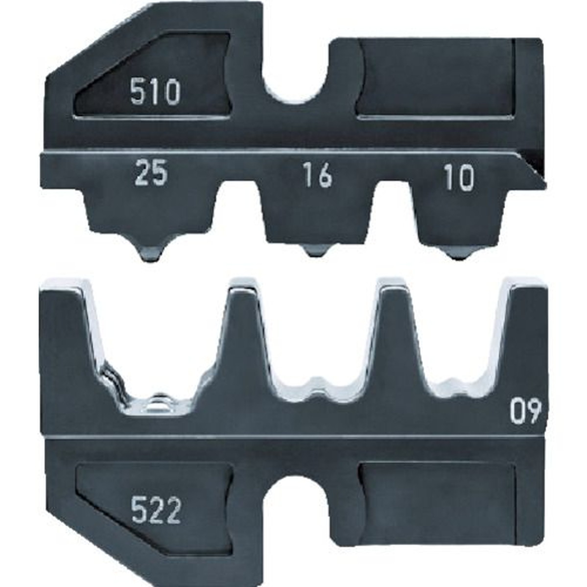 【期間限定!対象商品P2～20倍】 ＫＮＩＰＥＸ　９７４９－０９　圧着ダイス　（９７４３－２００用）　1Ｓ (974909)