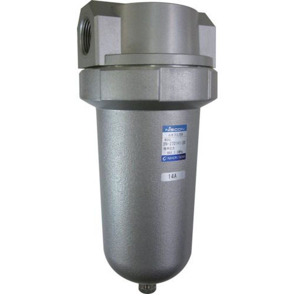 【期間限定!対象商品P2~20倍】 日本精器 エアフィルタ25A中圧用 1個 (BN2701H125)|福祉用具のバリューケア