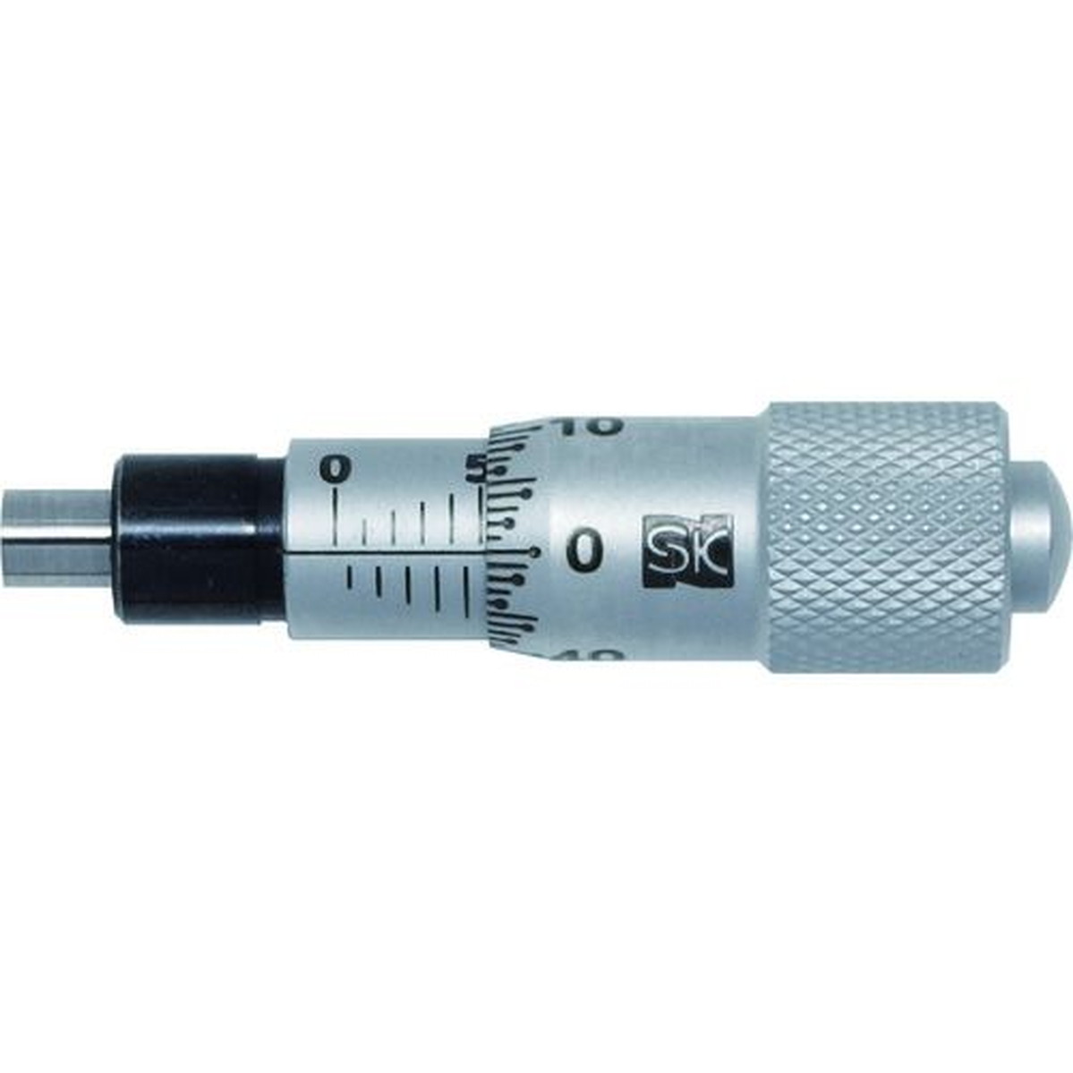 【期間限定!対象商品P2～20倍】 ＳＫ 快段目盛 マイクロメーターヘッド 測定範囲０～２５ｍｍ 先端平面 1台 (MH65KD)