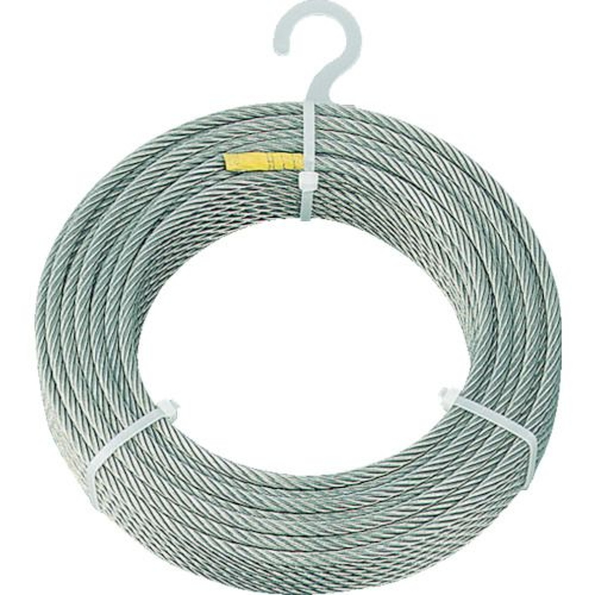 【期間限定!対象商品P2~20倍】 TRUSCO ステンレスワイヤロープ Φ5.0mmX20m 1巻 (CWS5S20)