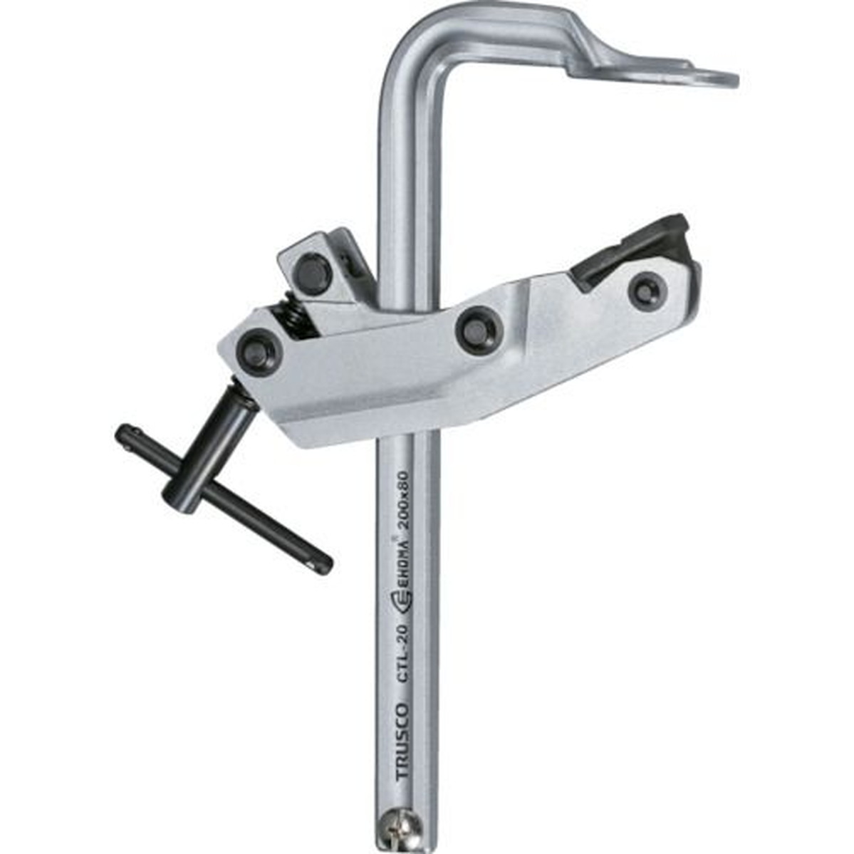【SS押さえる 38万商いもの以上10%OFF】 ＴＲＵＳＣＯ カンチレバー型クランプ 開き１５０粍 1丁 (CTL15)