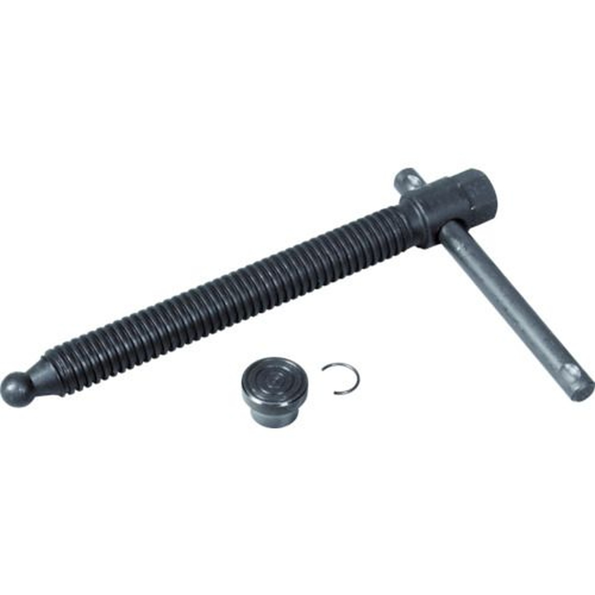【SS押さえる 38万商いもの以上10%OFF】 ＴＲＵＳＣＯ Ｂ型シャコジャッキ ２００粍 螺旋釘・旗がしら・輪っか 1個 (TBC200NCR)