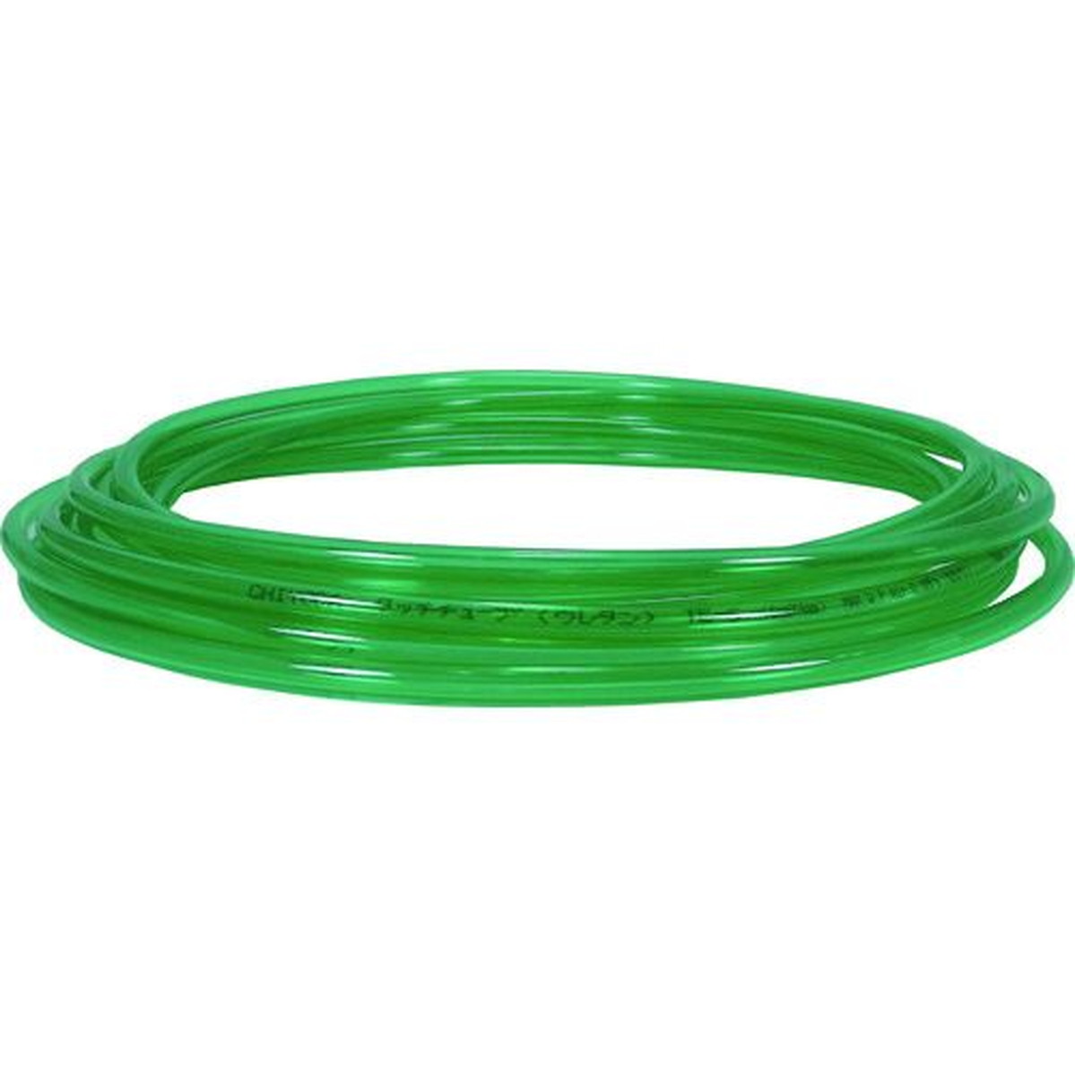 【期間限定!対象商品P2～20倍】 チヨダ　ＴＥタッチチューブ　１２ｍｍ／２０ｍ　クリアグリーン　1巻 (TE1220CG) 7,242円