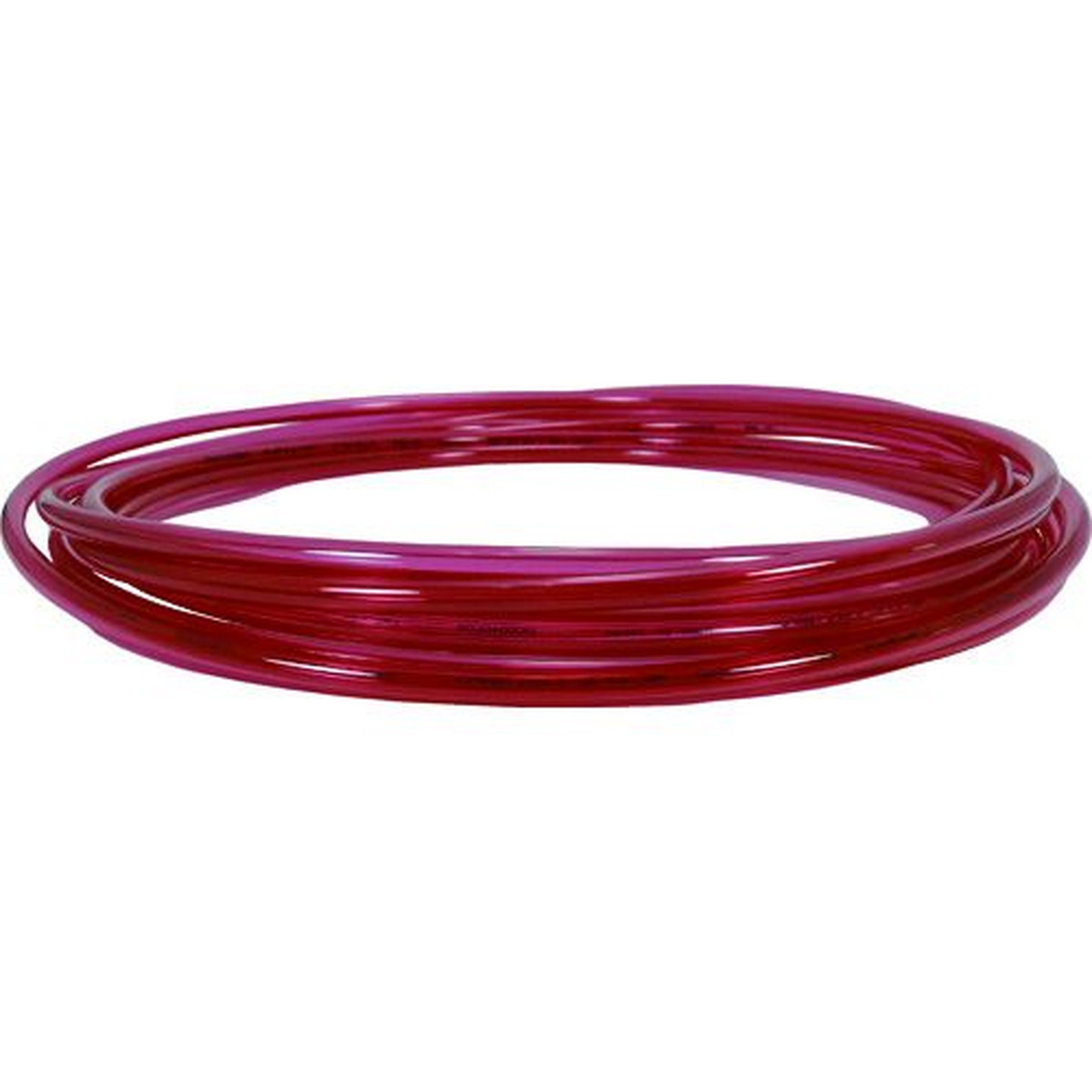 【期間限定!対象商品P2～20倍】 チヨダ　ＴＥタッチチューブ　１２ｍｍ／２０ｍ　クリアレッド　1巻 (TE1220CR)