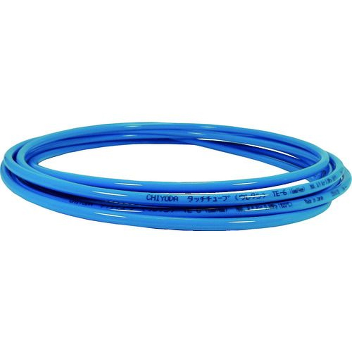 【期間限定!対象商品P2～20倍】 チヨダ　ＴＥタッチチューブ　１２ｍｍ／２０ｍ　ライトブルー　1巻 (TE1220LB)