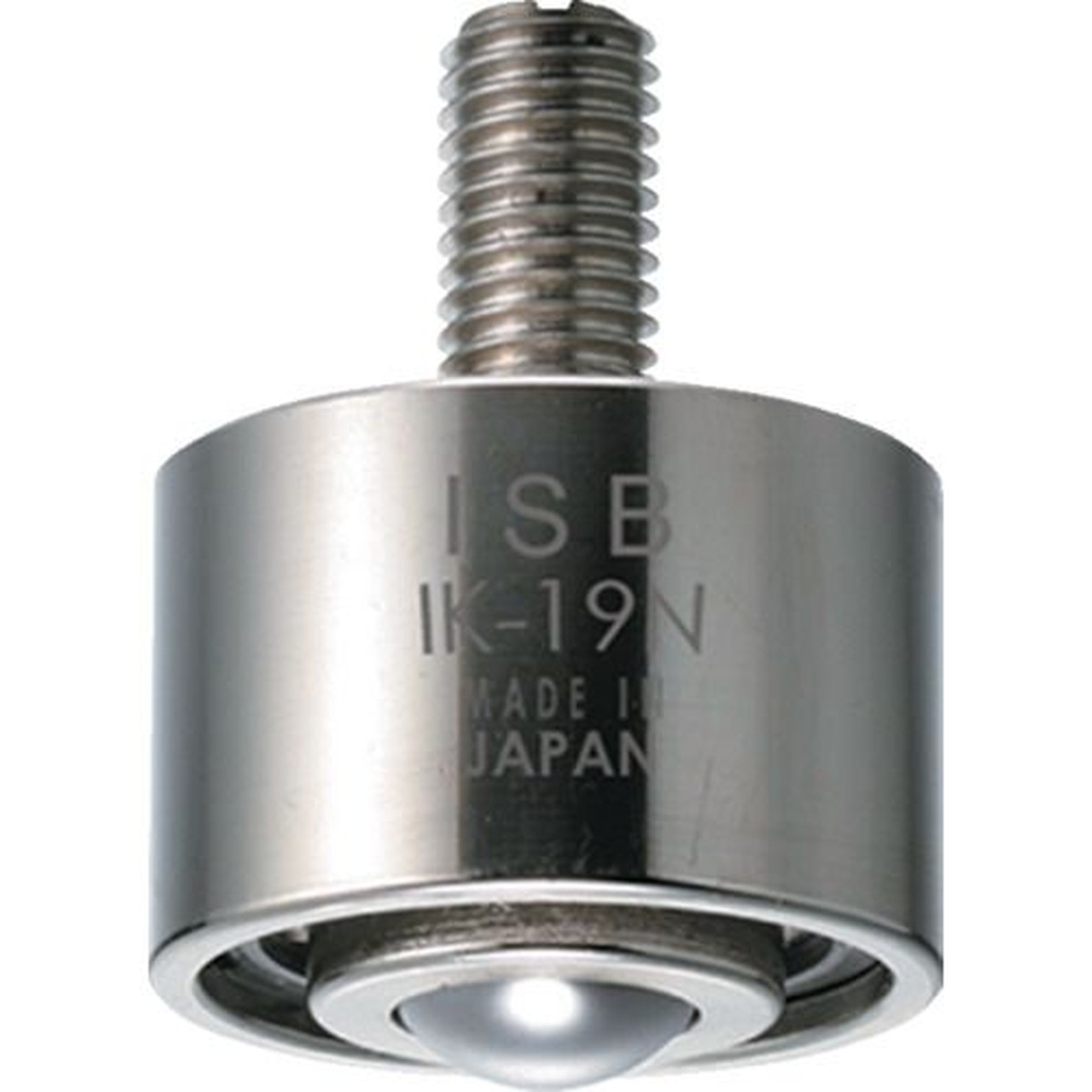 【期間限定!対象商品P2～20倍】 ＩＳＢ　下向用ボールキャスター　イグチベアー　ＩＫ－１９Ｎ　スチール製　1個 (IK19N)