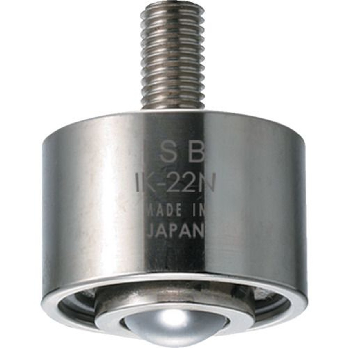 【期間限定!対象商品P2～20倍】 ＩＳＢ　下向用ボールキャスター　イグチベアー　ＩＫ－２２Ｎ　スチール製　1個 (IK22N)
