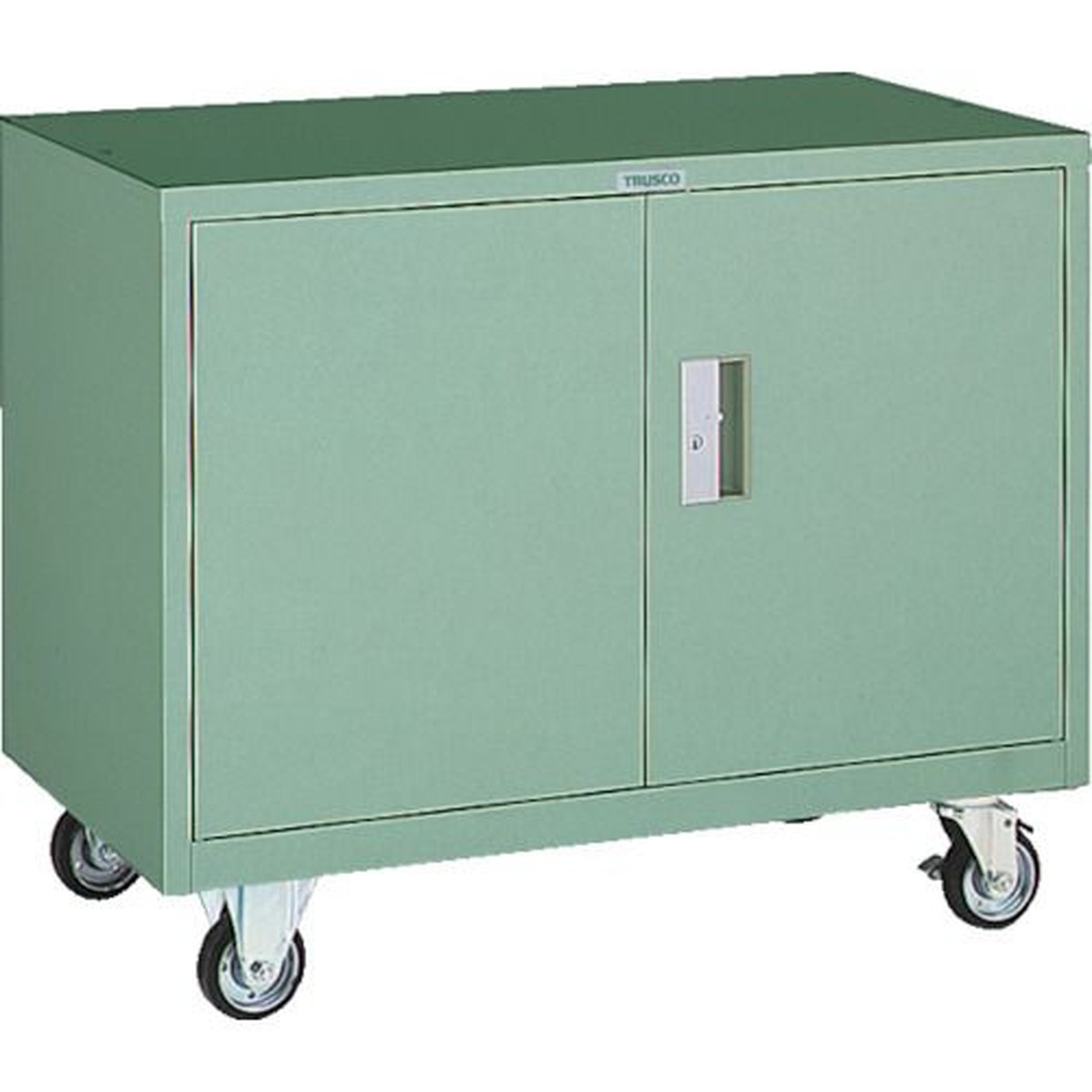 【期間限定!対象商品P2～20倍】 ＴＲＵＳＣＯ　移動式保管庫　９００Ｘ５００ＸＨ７５０　1台 (HT975C)