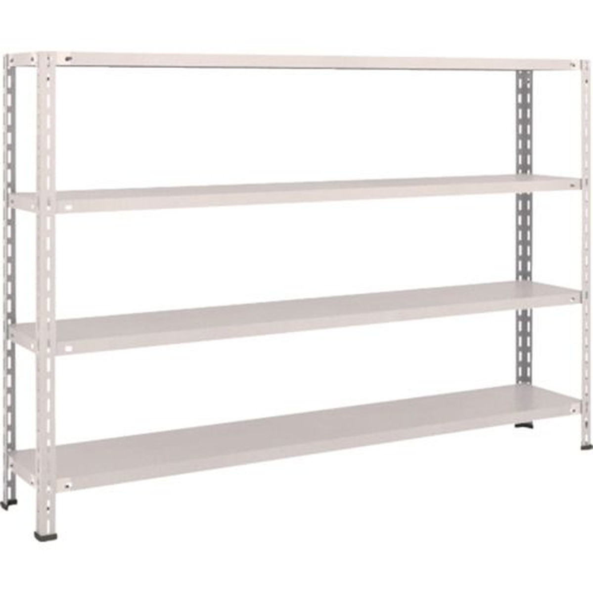 メール便なら送料無料 ｔｒｕｓｃｏ 軽量棚 中棚ボルトレス型１８００ｘ３００ｘ１２００ ４段 ネオグレー 1台 正規取扱店 Etechnologies Shop