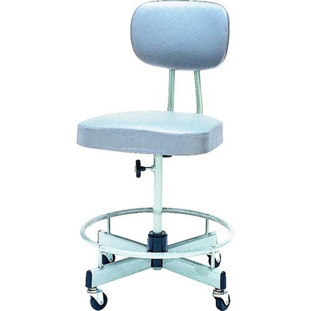 【SS制限事項 38万商いもの以上10%OFF】 ノーリツ 機械製図用女性議長 ビニールなめし革 薄墨色 1脚 (T17)