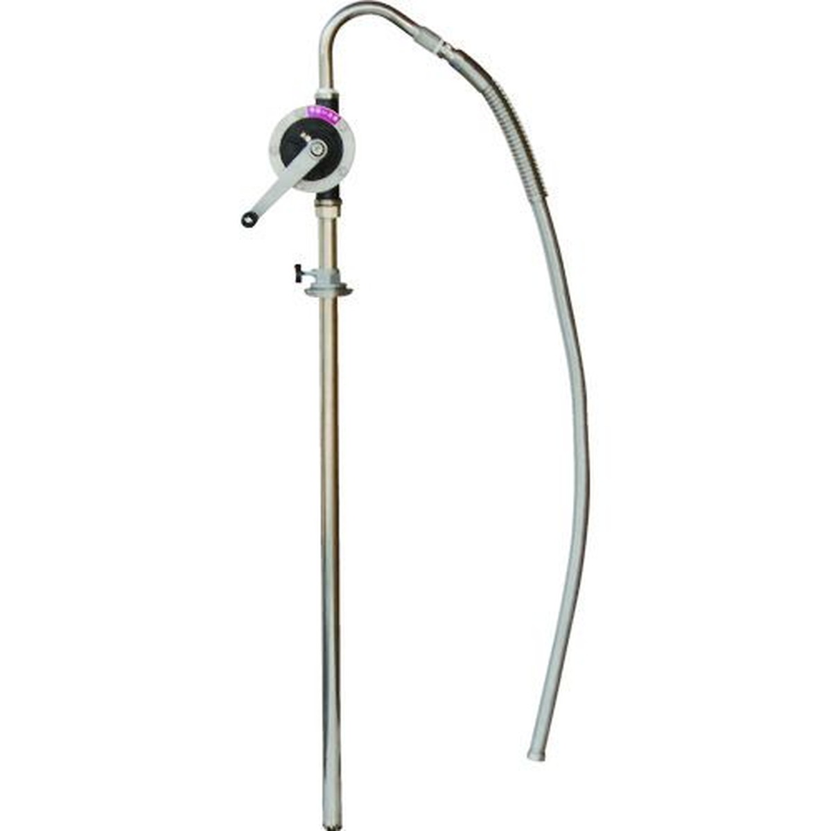 【期間限定!対象商品P2~20倍】 アクアシステム 溶剤・薬品用手廻しドラムポンプ (ステンレス・樹脂) 1台 (HRP253H)|福祉用具のバリューケア