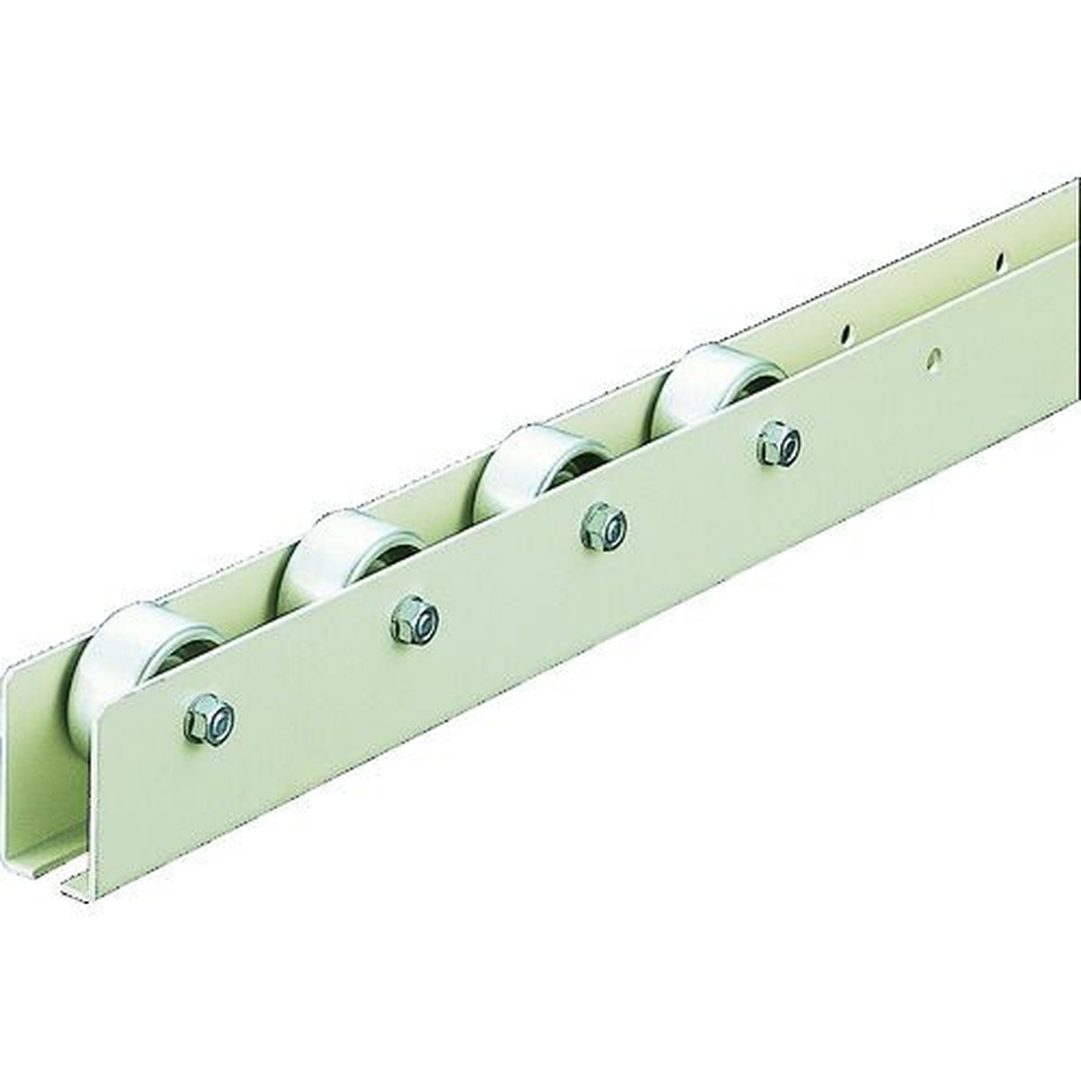 【SS制限事項 38万商いもの以上10%OFF】 ＴＲＵＳＣＯ ホイールコンベヤ 押し付ける製Φ４０Ｘ２０ Ｐ１００ＸＬ２４００ 1台 (V40T1002400)