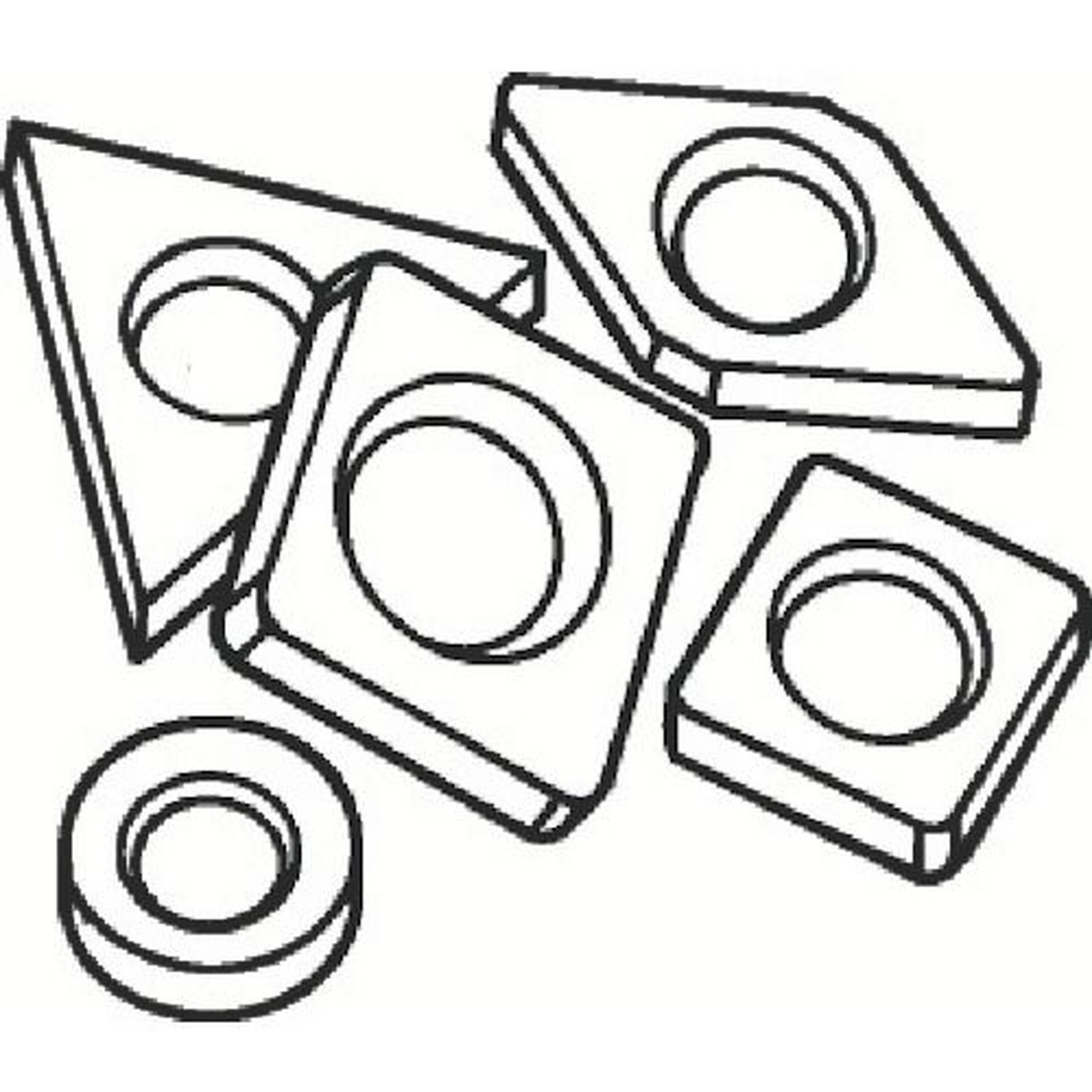 【SS制限事項 38万商いもの以上10%OFF】 サンドビック コロスレッド２６６ ねじ切り産業用手当て（６２０） 5個 (266RG16VM01A002EE)