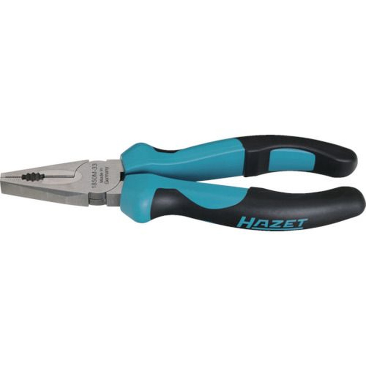 【期間限定!対象商品P2～20倍】 ＨＡＺＥＴ ペンチ（エルゴノミックハンドル） １８０ｍｍ 1丁 (1850M33)