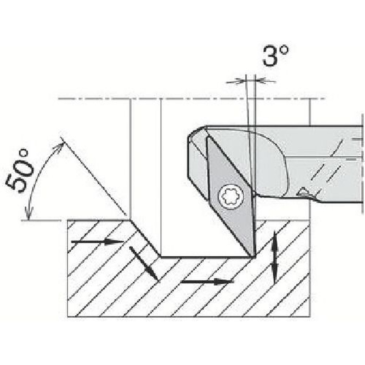 【期間限定!対象商品P2～20倍】 京セラ　引き加工用エクセレントバー　Ａ－ＳＶＺＣ（Ｂ）－ＡＥ　1個 (A25SSVZBR1634AE)