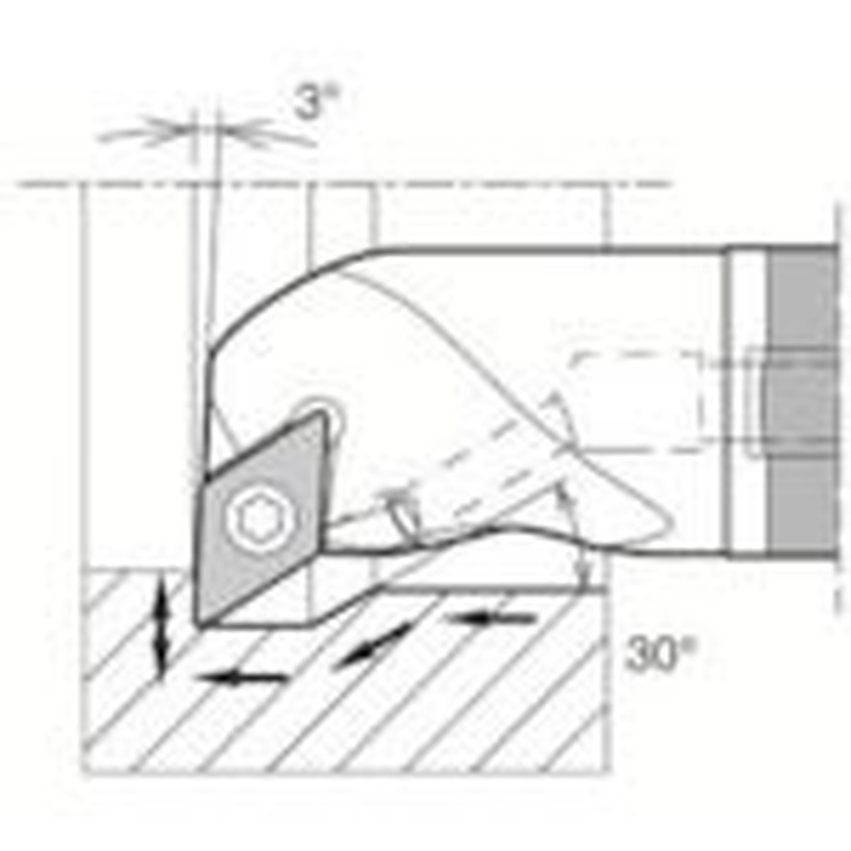 【SS押さえる 38万商いもの以上10%OFF】 京セラ 倣い製作用超硬防振赤ちょうちん Ｅ－ＳＤＵＣ－Ａ 1個 (E12QSDUCR0716A)