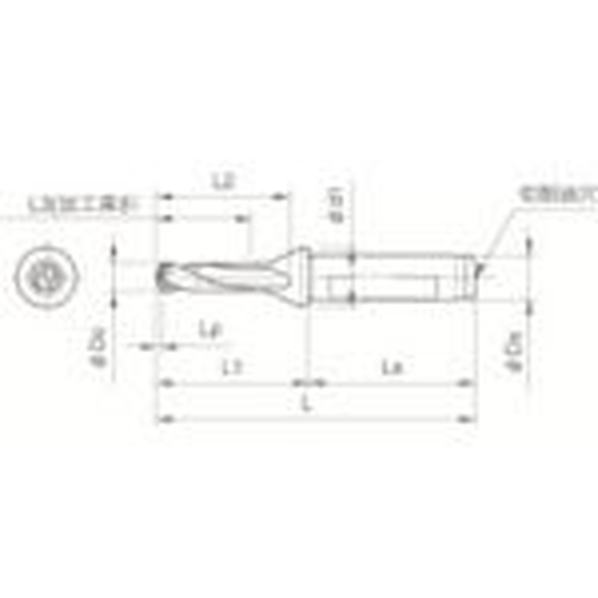 【SS制限事項 38万商いもの以上10%OFF】 京セラ 神通力せん孔機用ホルダ ＳＦ－ＤＲＣ 産業深さ３×コロンビア特別区 1個 (空想科学小説25DRC250M3)