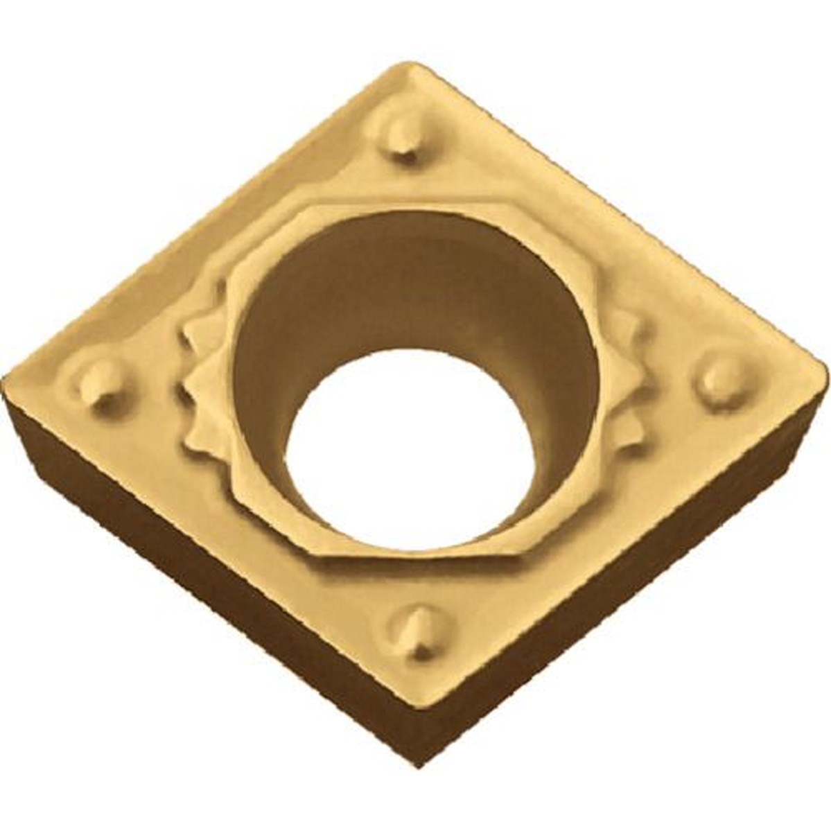 【期間限定!対象商品P2～20倍】 京セラ　旋削加工用チップ　ＣＶＤコーティング　ＣＡ５２５　10個 (CCMT060204HQ)