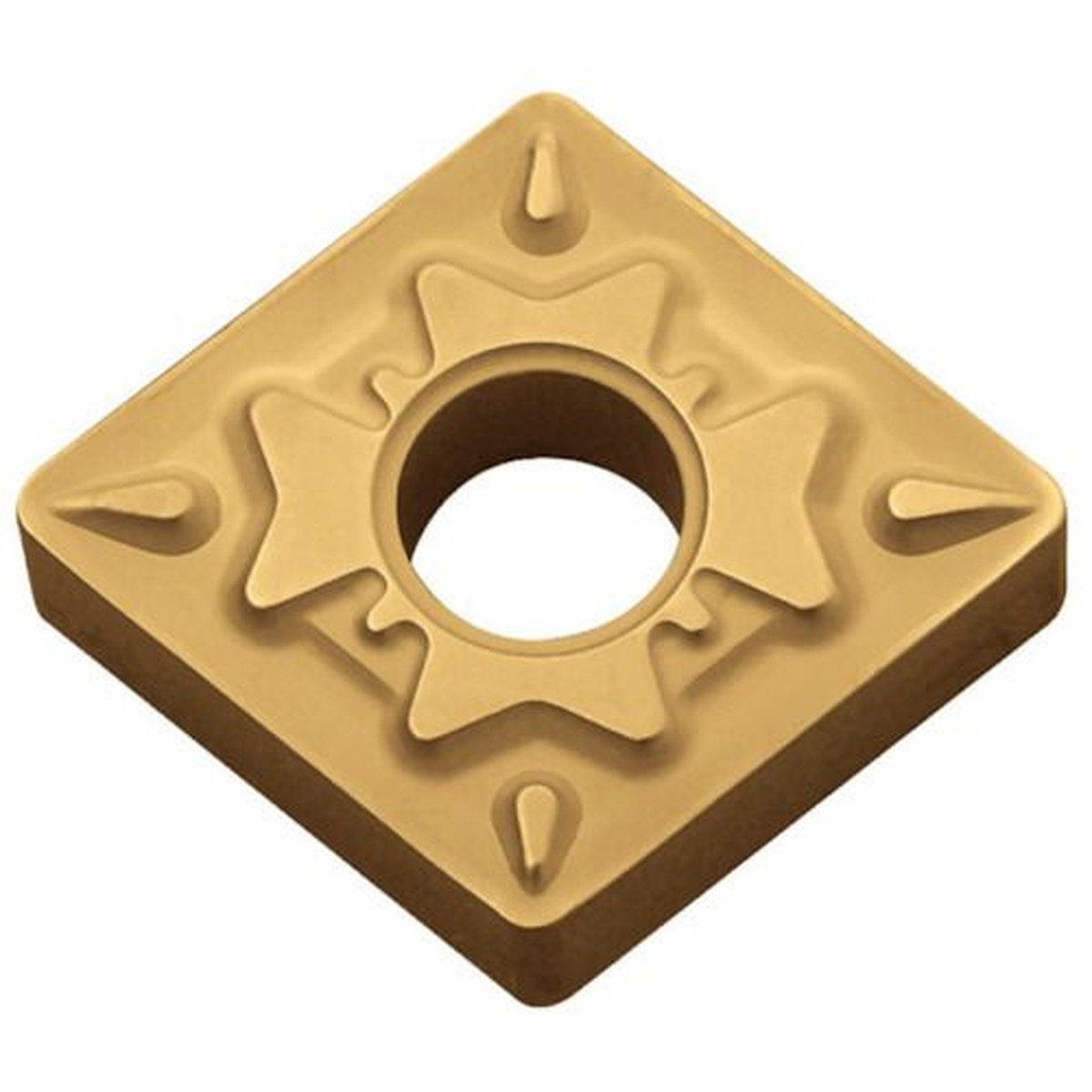 【期間限定!対象商品P2～20倍】 京セラ 旋削加工用チップ ＣＶＤコーティング ＣＡ５１５ 10個 (CNMG120408HQ)