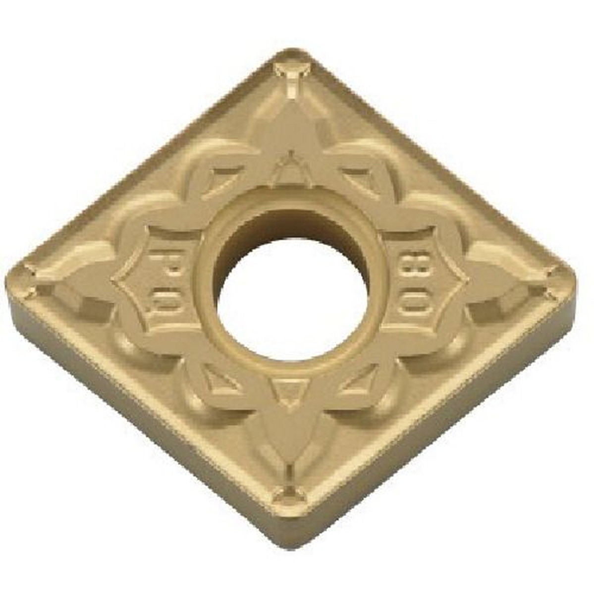 【期間限定!対象商品P2～20倍】 京セラ 旋削加工用チップ ＣＶＤコーティング ＣＡ５１５ 10個 (CNMG120408PQ)