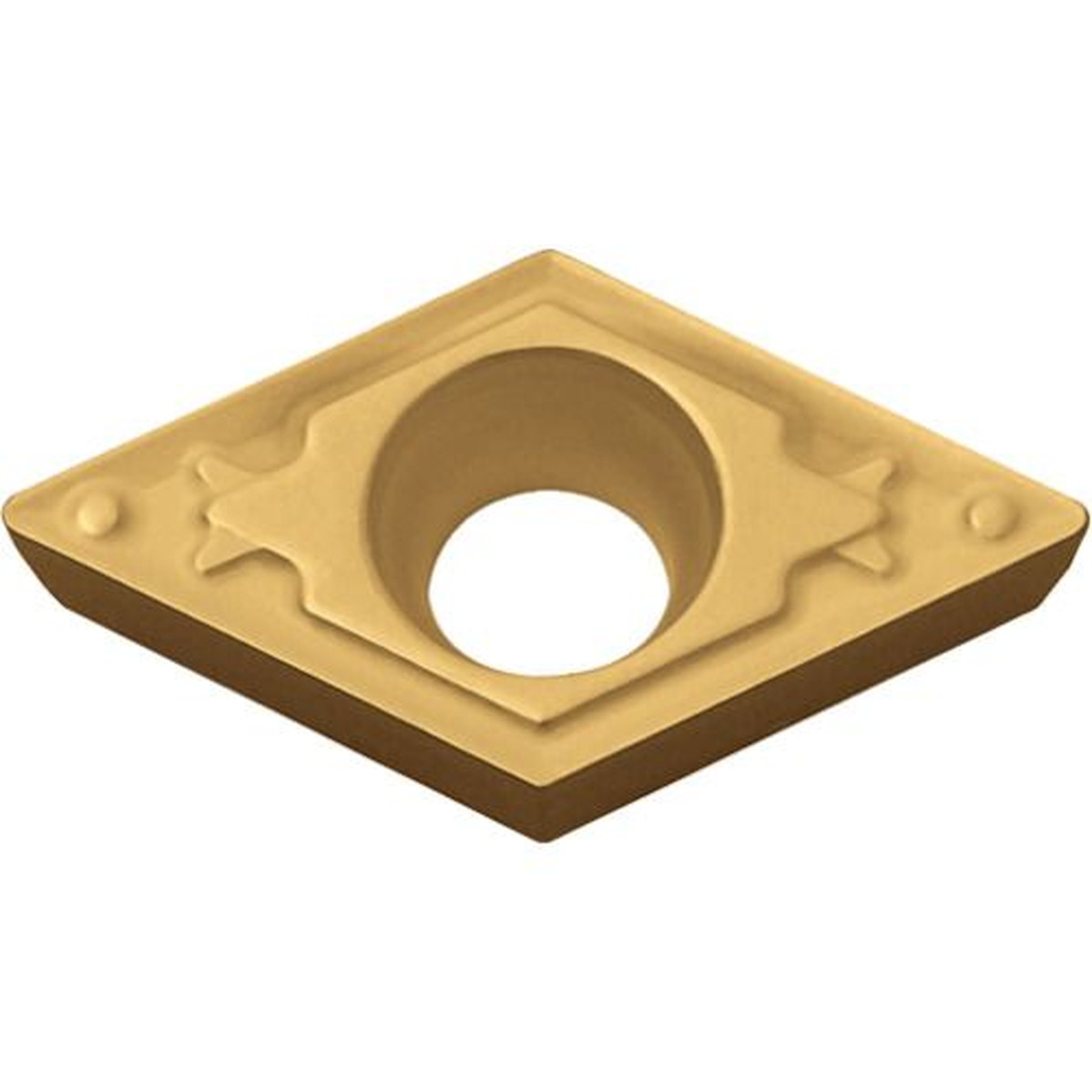 【期間限定!対象商品P2～20倍】 京セラ 旋削加工用チップ ＣＶＤコーティング ＣＡ５３０ 10個 (DCMT11T308HQ)