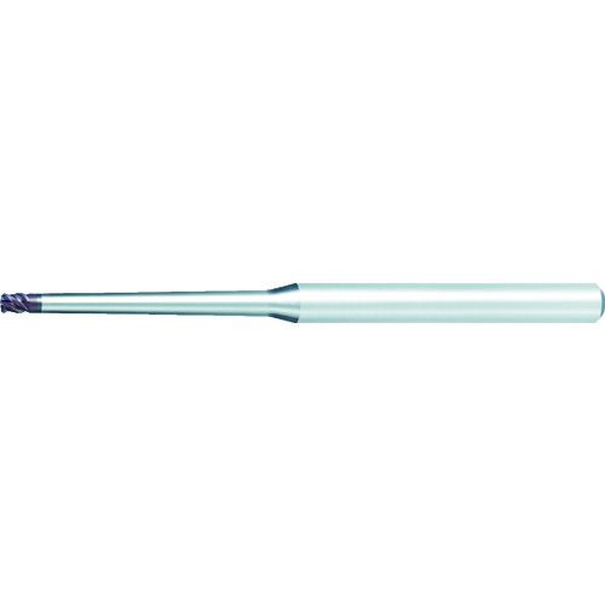 【期間限定!対象商品P2～20倍】 三菱Ｋ　４枚刃インパクトミラクル高能率加工用　超硬テーパネク制振ラジアスエンドミル１ｍｍ　1本 (VFHVRBD010R02N006T09)