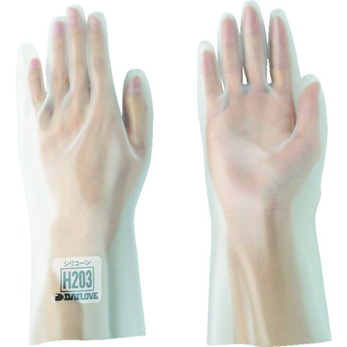 【期間限定!対象商品P2～20倍】 ＤＡＩＬＯＶＥ　耐溶剤用手袋　ダイローブＨ２０３（Ｍ）　1双 (DH203M)