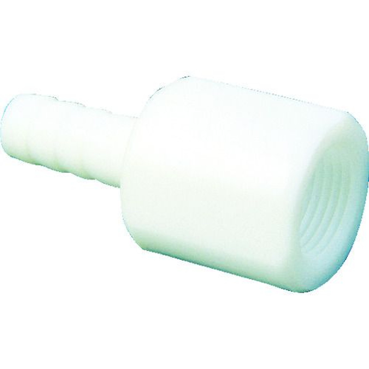 【期間限定!対象商品P2～20倍】 フロンケミカル ＰＴＦＥ ハーフメスチューブジョイント竹の子外径６φ×ＲＣ１／４ 1個 (NR0079002)