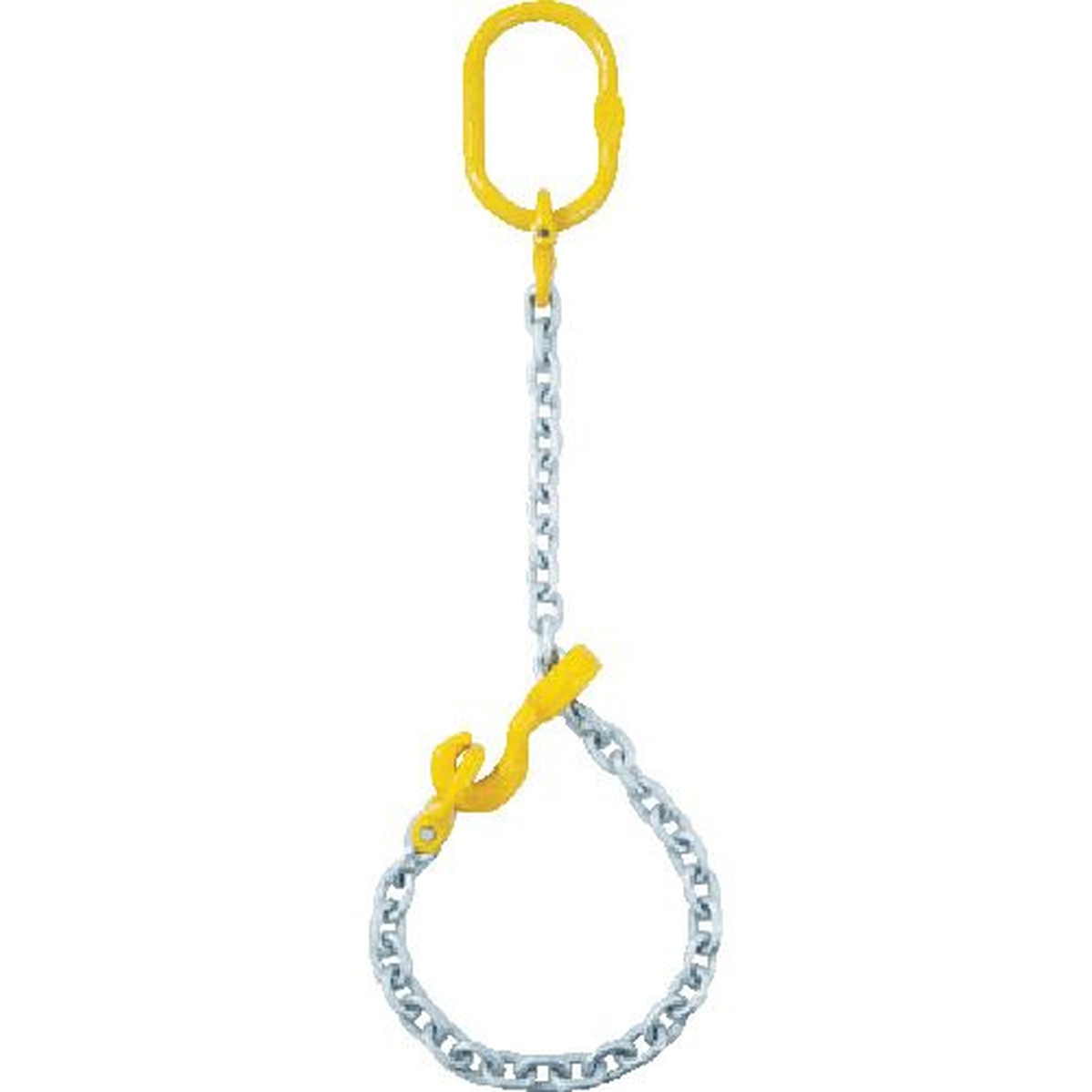 【SS押さえる 38万商いもの以上10%OFF】 象印 チェーンスリング１００（アイタイプ）掛け目１．１ｔ 線径７．１粍 Ｌ２ｍ（１－ＭＦＦ－ＫＥ－７．１） 1台 (1MFFKE7.1)
