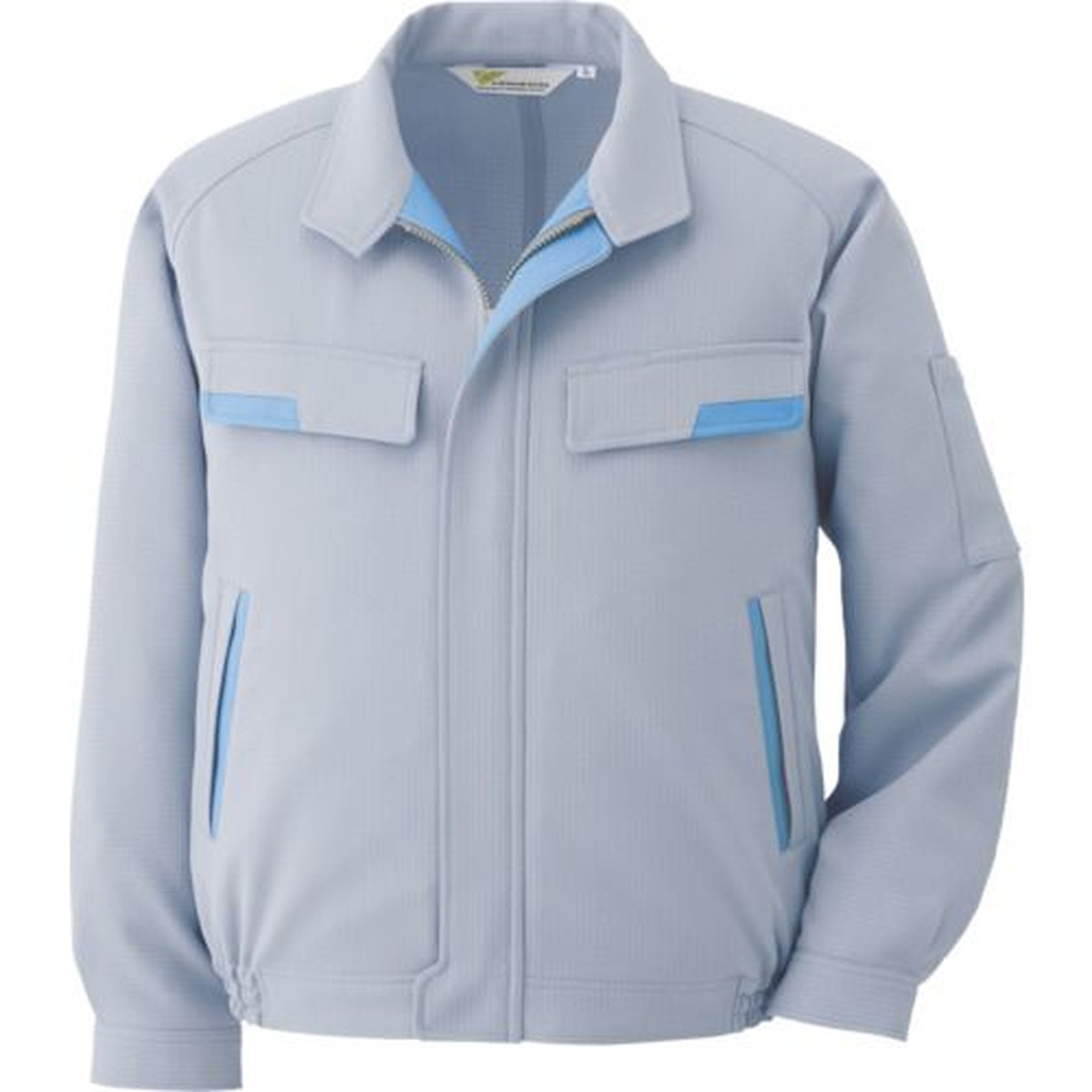 【期間限定!対象商品P2～20倍】 ミドリ安全　静電気帯電防止作業服　ブルゾン　シルバーグレー　サイズ３Ｌ　1着 (VE71UE3L)