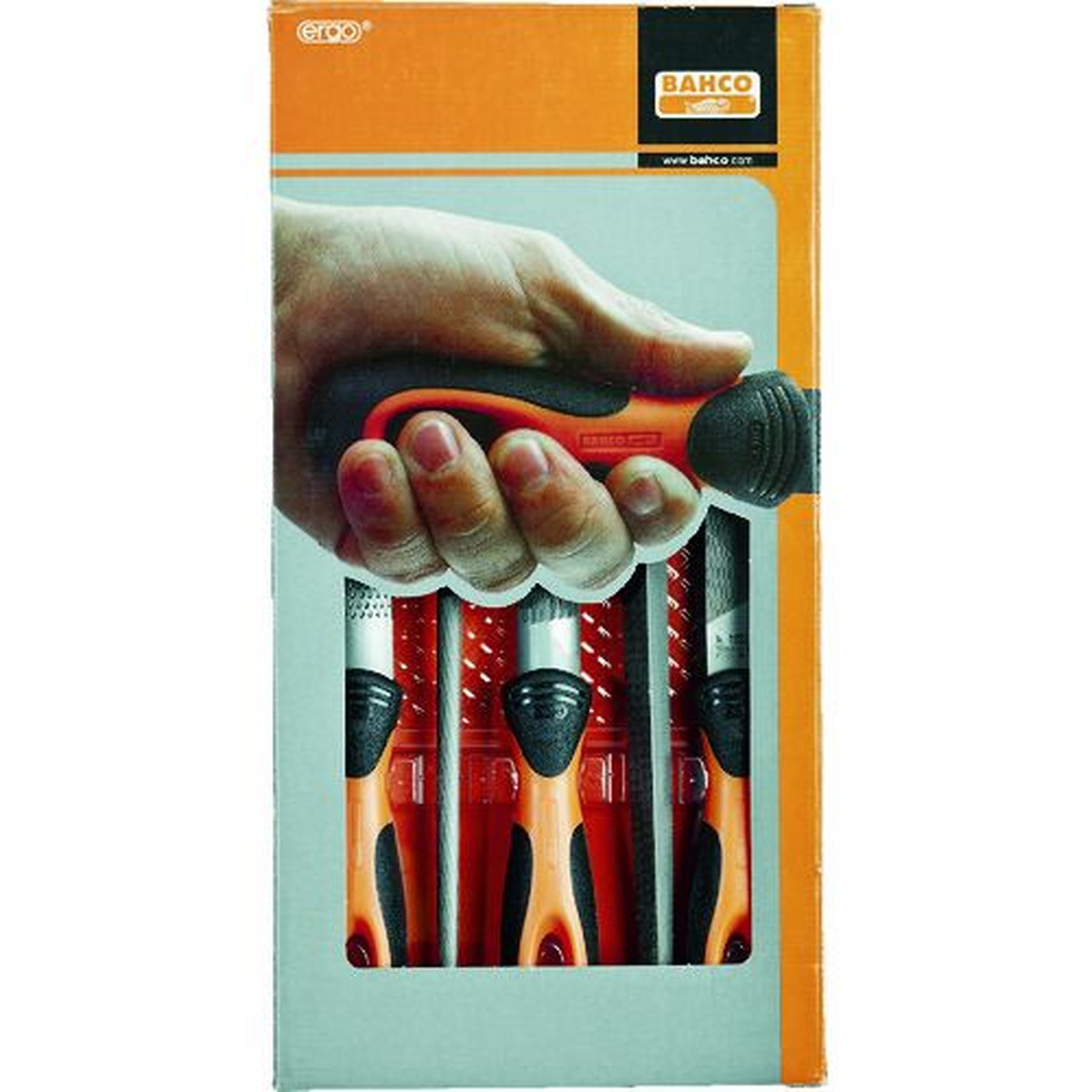【期間限定!対象商品P2～20倍】 ＢＡＨＣＯ　鉄工用ヤスリセット　中目　刃長２００ｍｍ　５本入　1Ｓ (14770822)｜福祉用具のバリューケア