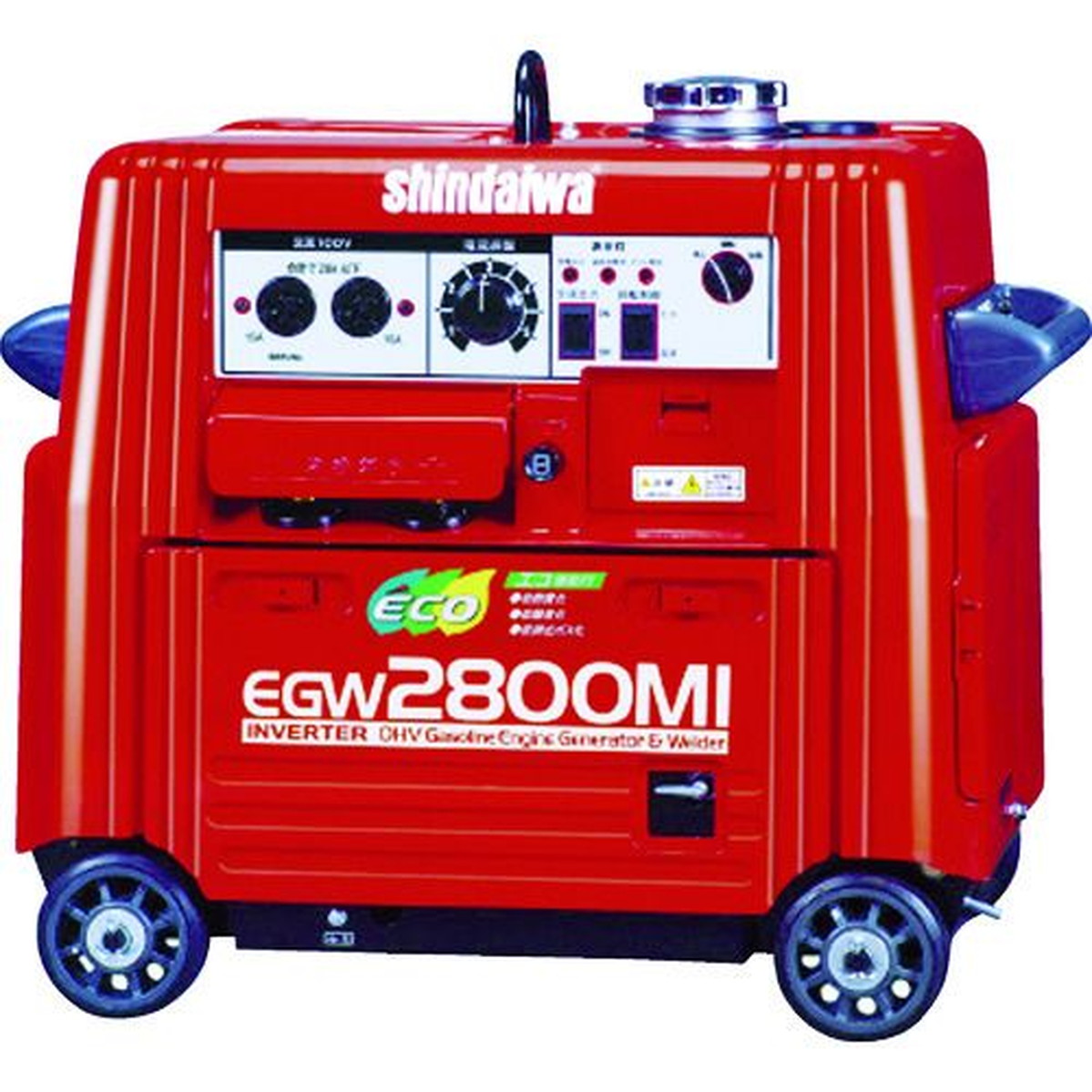 【SS制限事項 38万商いもの以上10%OFF】 新ダイワ ガソリンエンジン発生機兼用溶接機 1台 (EGW2800MI)