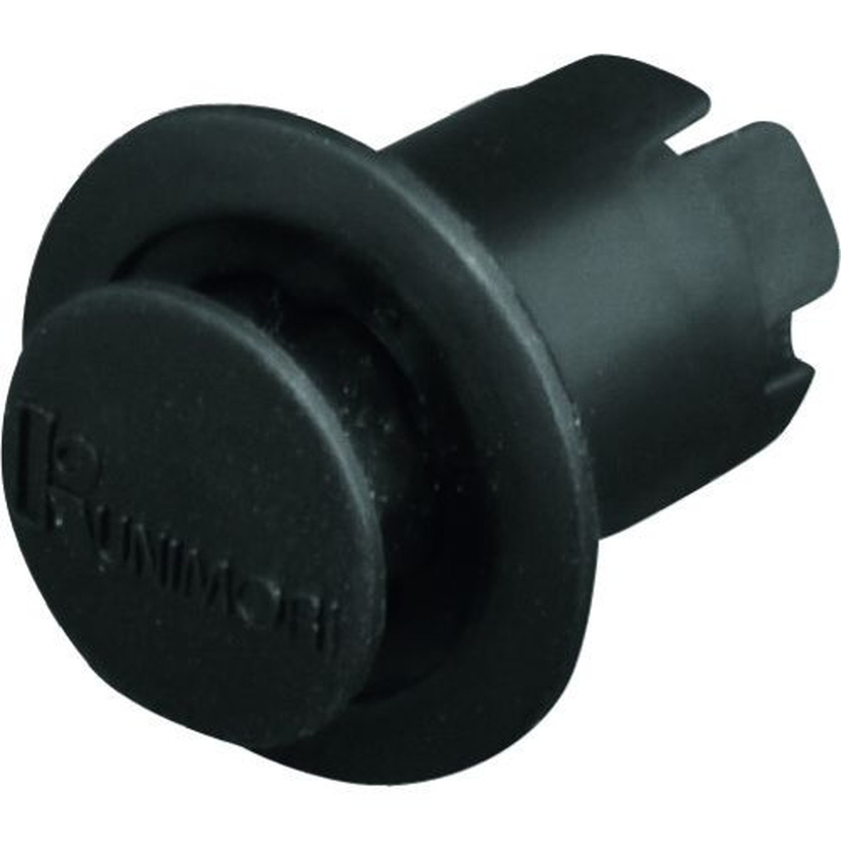 【期間限定!対象商品P2～20倍】 ＫＵＮＩＭＯＲＩ　パンロック　φ１０×Ｌ６　黒　（１００個入）　1袋 (630911006BK)