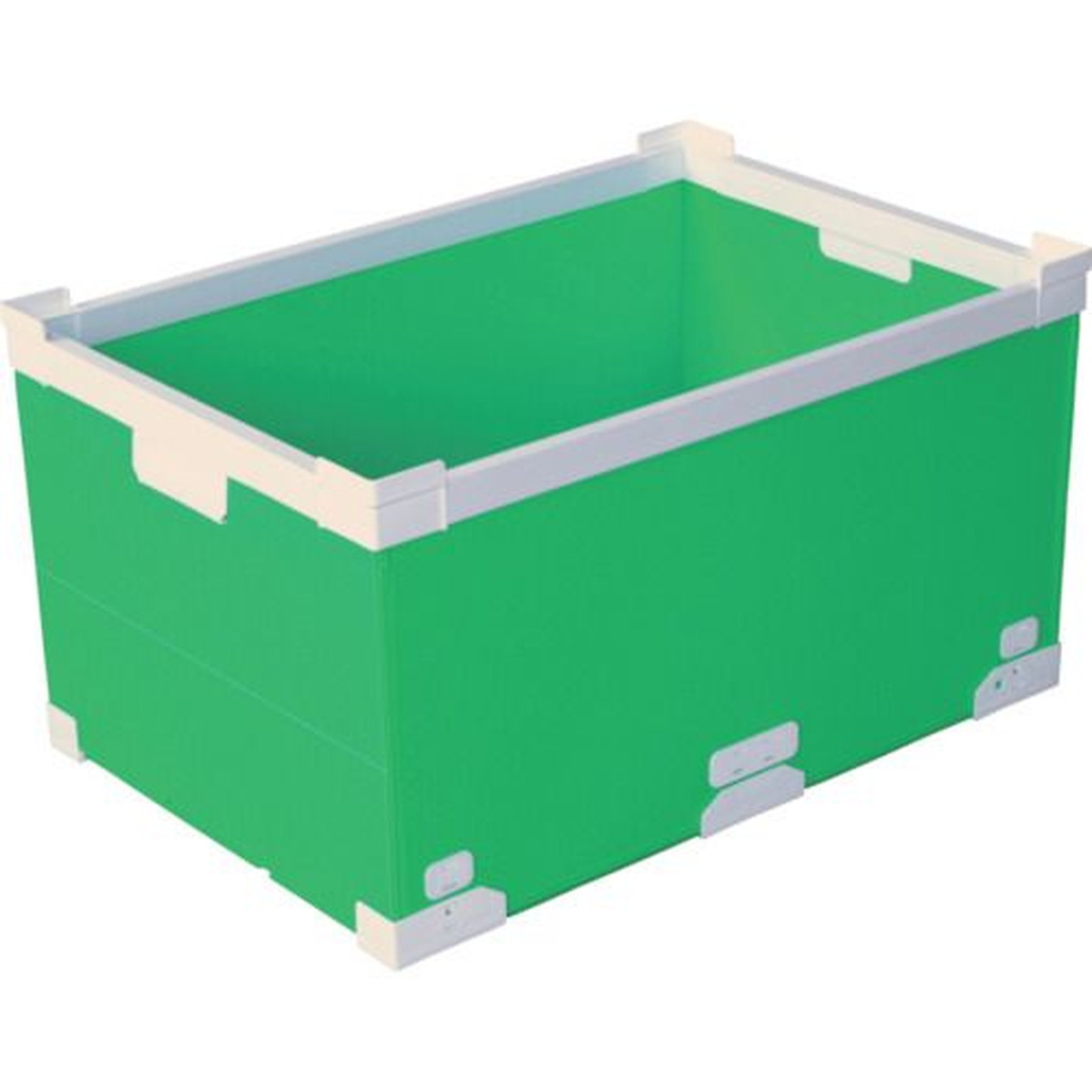 【SS制限事項 38万商いもの以上10%OFF】 ＫＵＮＩＭＯＲＩ プラダン折畳み ＦＮＳ入れもの ７５Ｌ（南西端っこ）ライトグ 1個 (79501FNS75LLG)